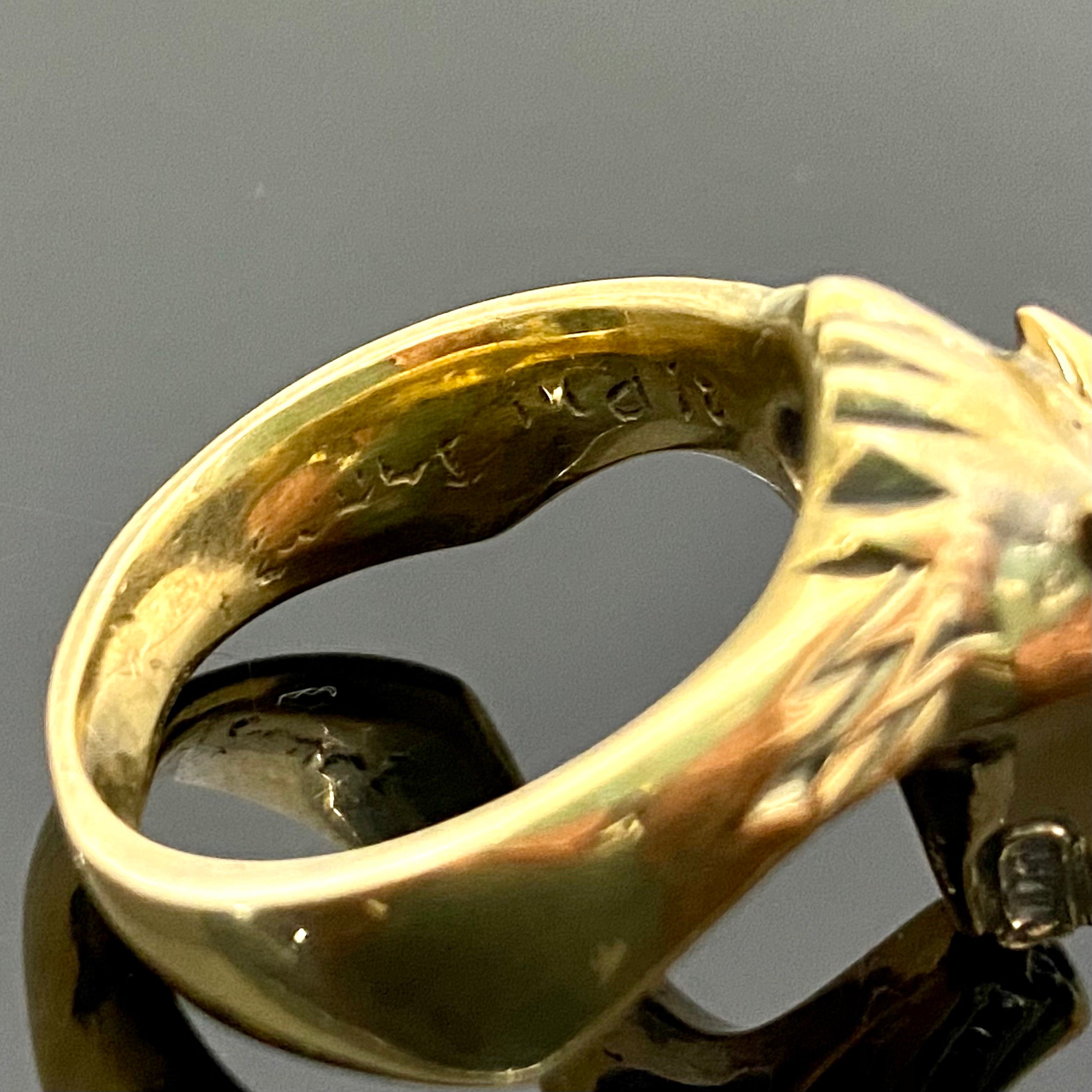 WOLFMAN B.R.S_(ウルフマンB.R.S)_SV925 ウォーウルフミニリング_ 10.5g/#15号 _中古品