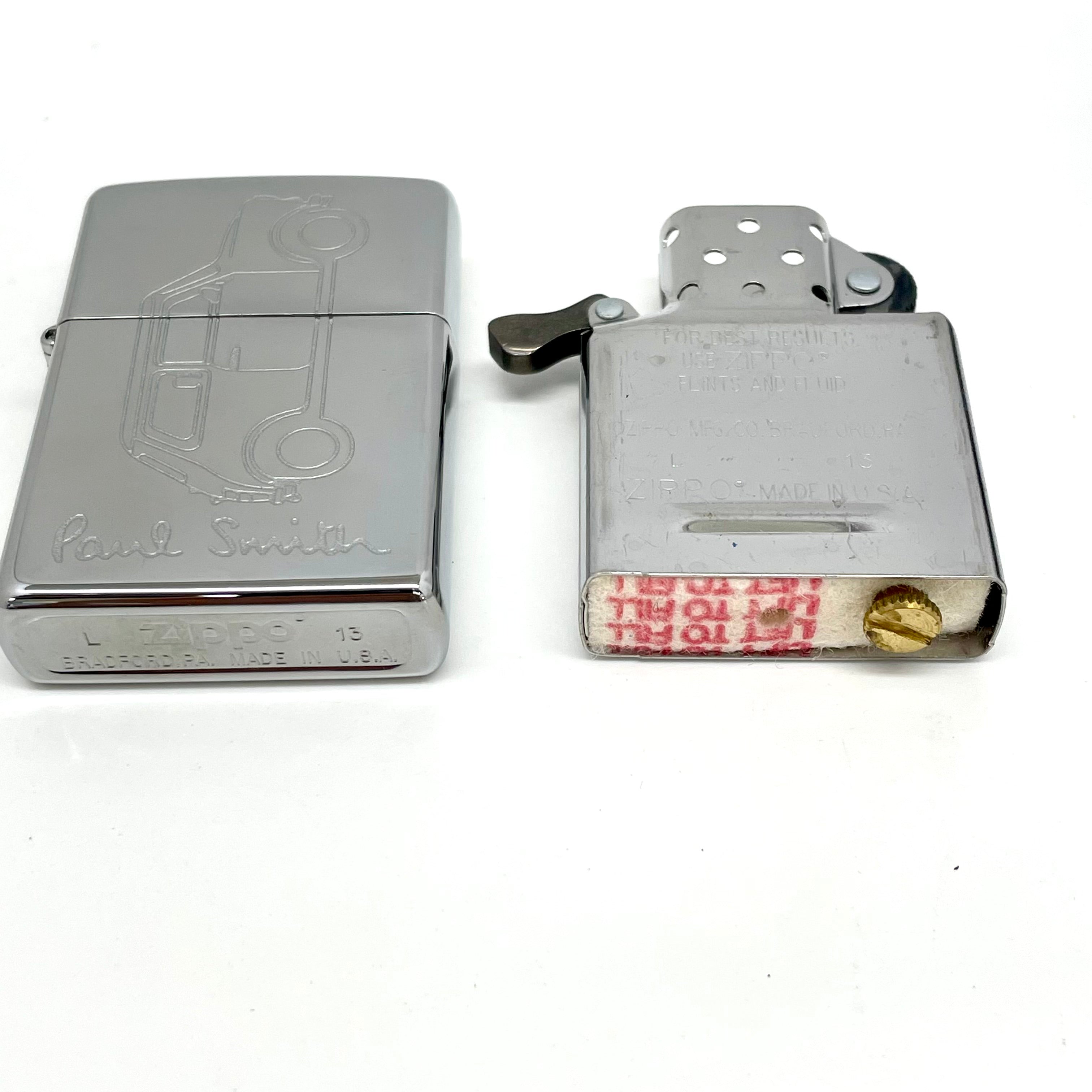 ポール・スミス_(Paul Smith)_ミニクーパー柄ZIPPO_ 未使用品