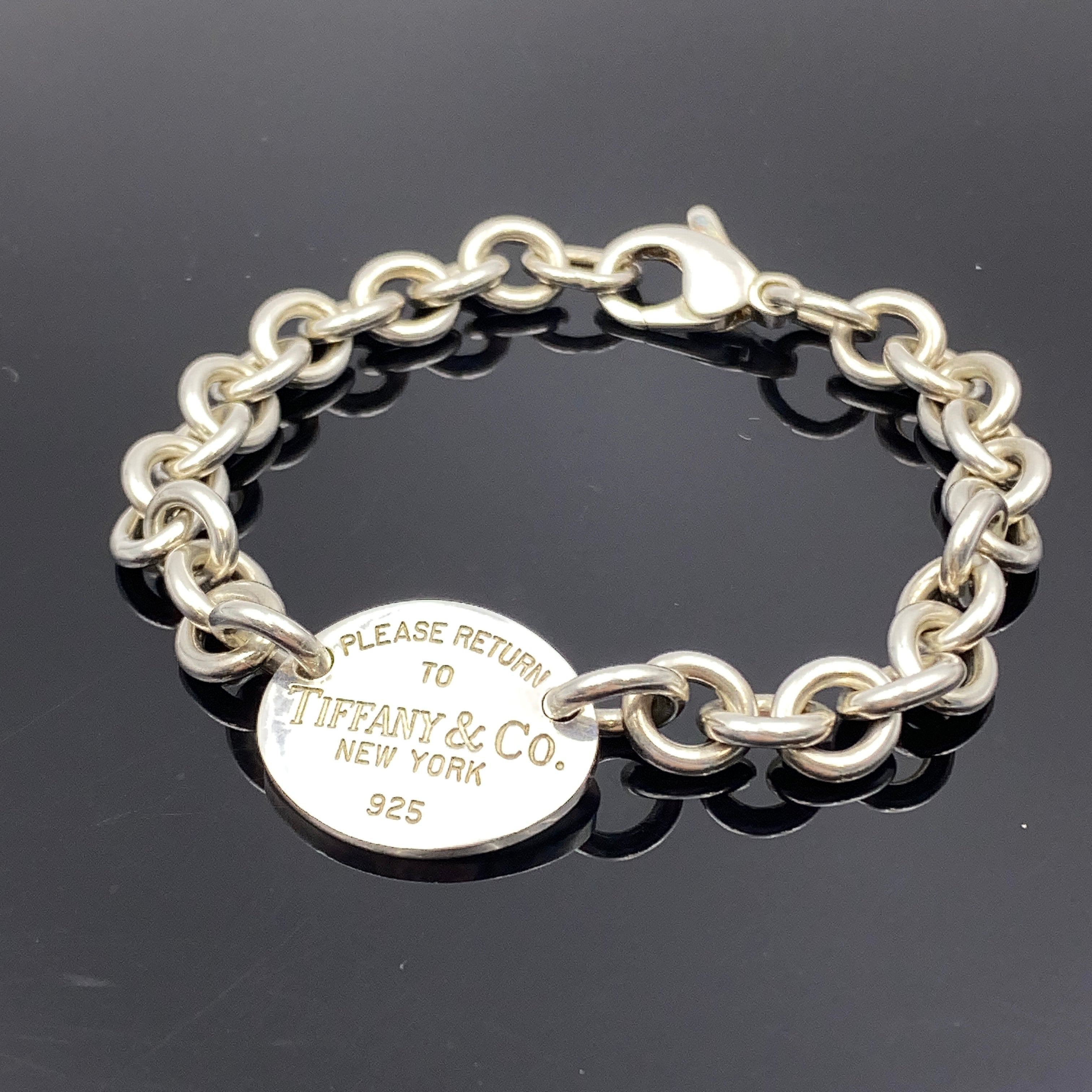TIFFANY&Co _(ティファニー)_SV925 _リターントゥ ティファニー _オーバル ブレスレット_中古品