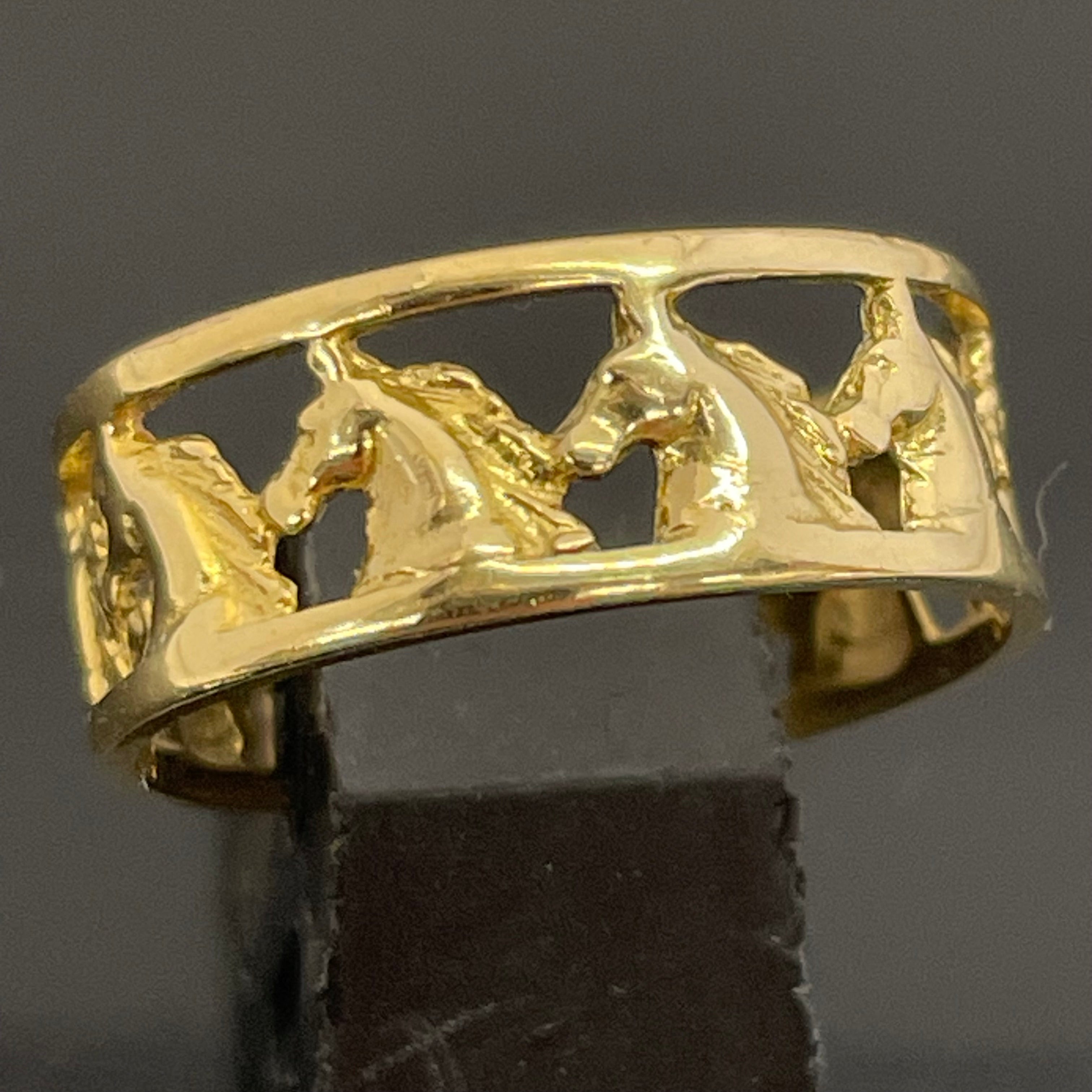 ノンブランド _九頭馬リング(指輪)_K18/2.7g/#13号 _中古品