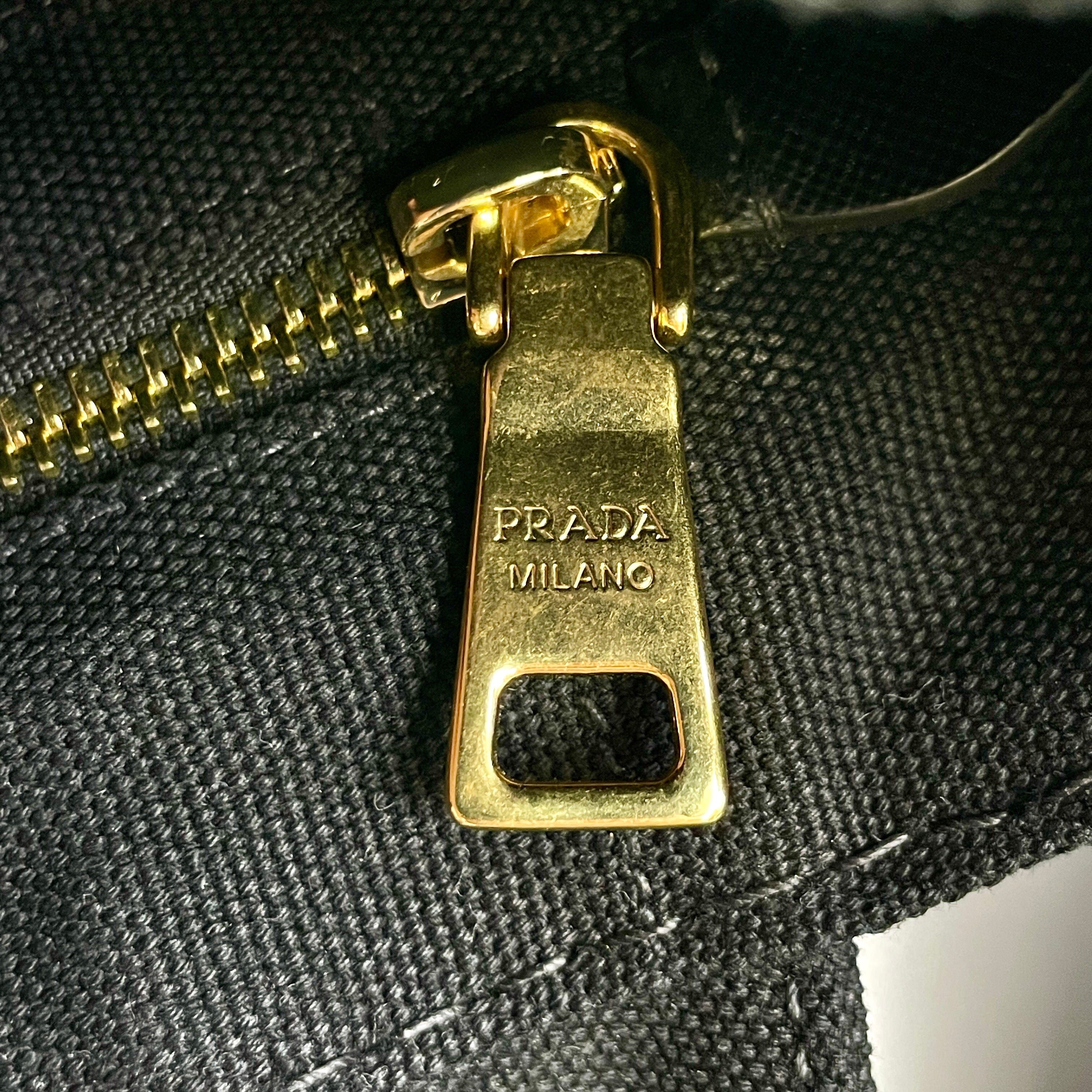 PRADA_(プラダ)_カナパトート2WAY_ 1BG439(黒)_ 中古品