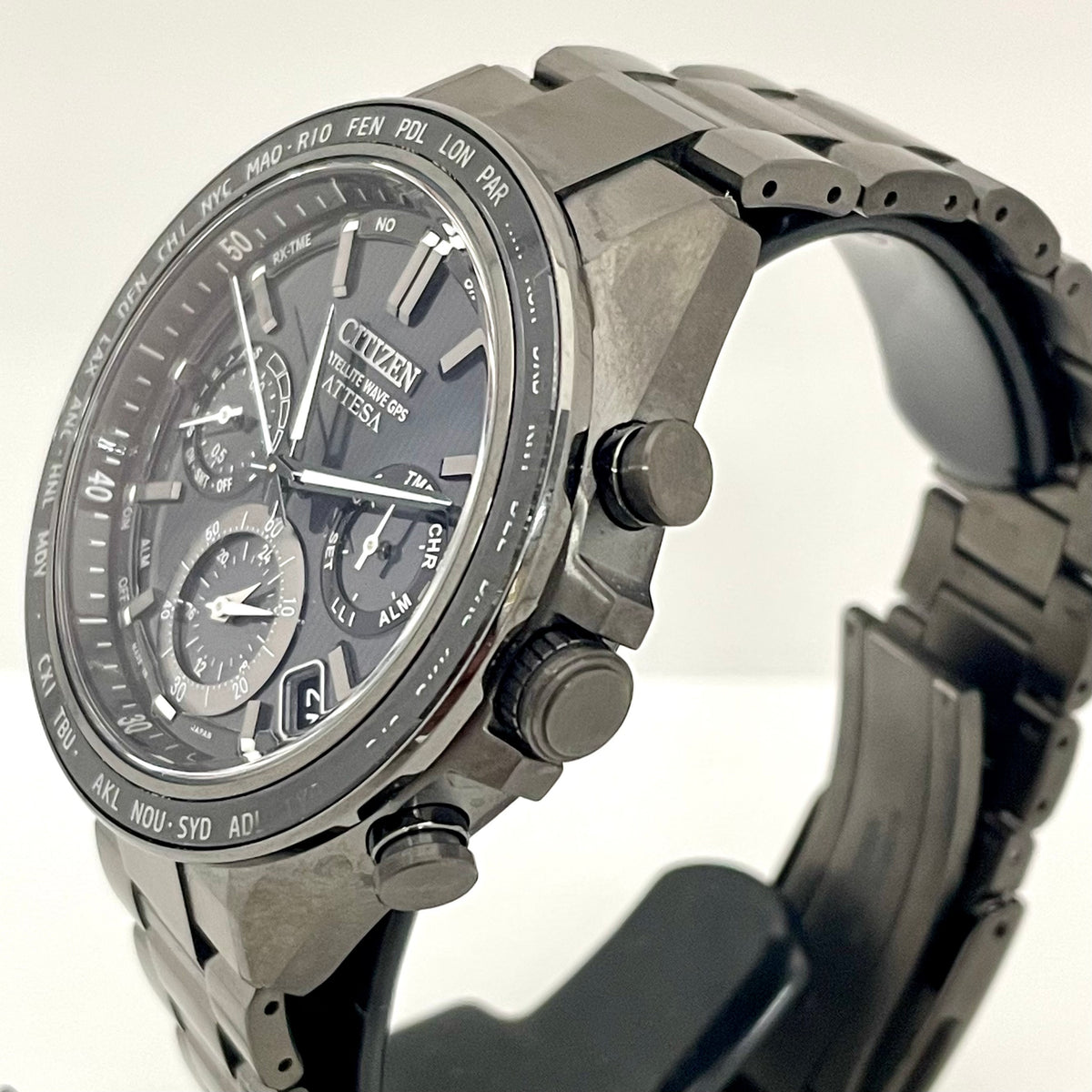 CITIZEN(シチズン)_ATTESA _ACT Line/ブラックチタン_CC4055-65E_ 中古品
