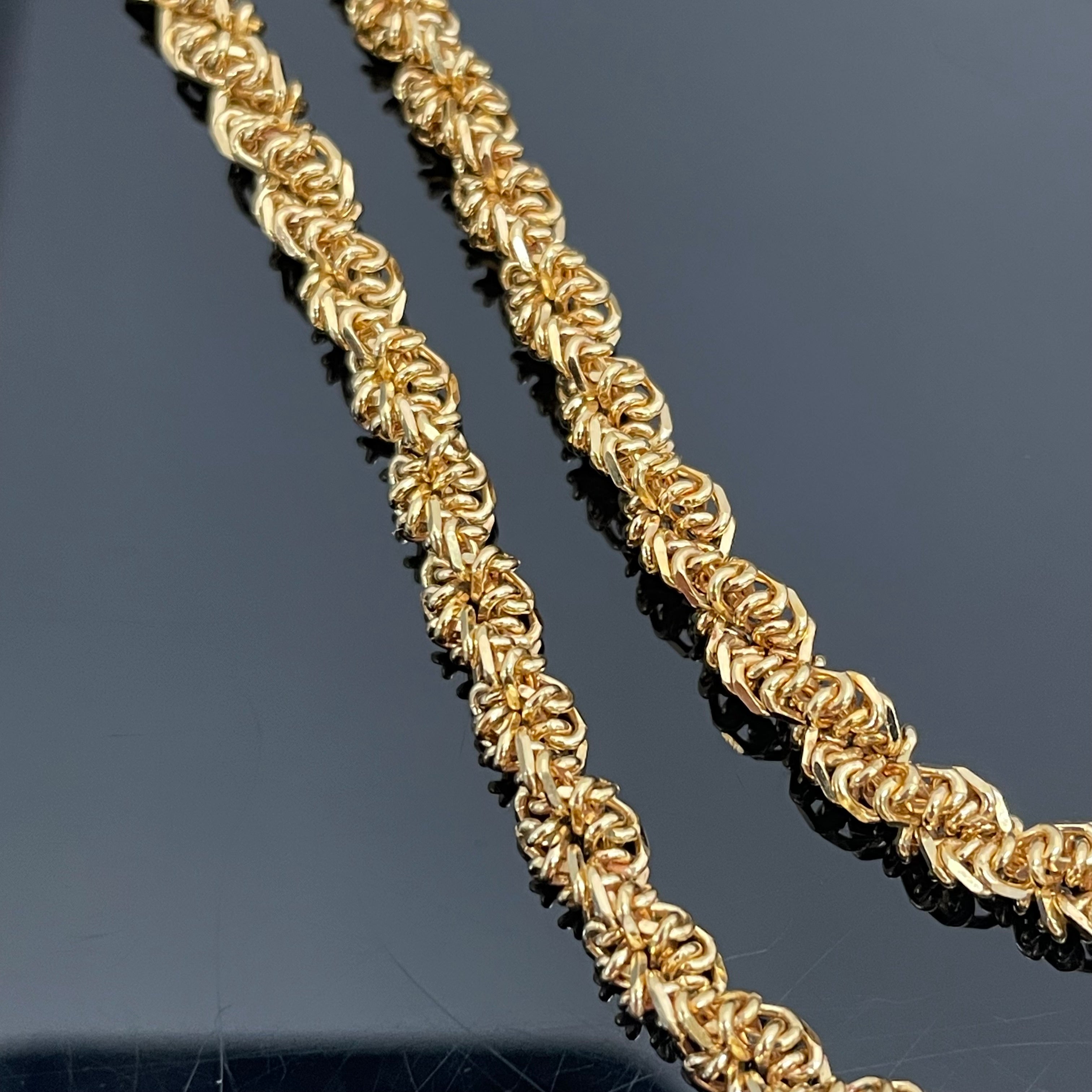 ノンブランド _ロープネックレス _K18/59.6g/80cm _中古品