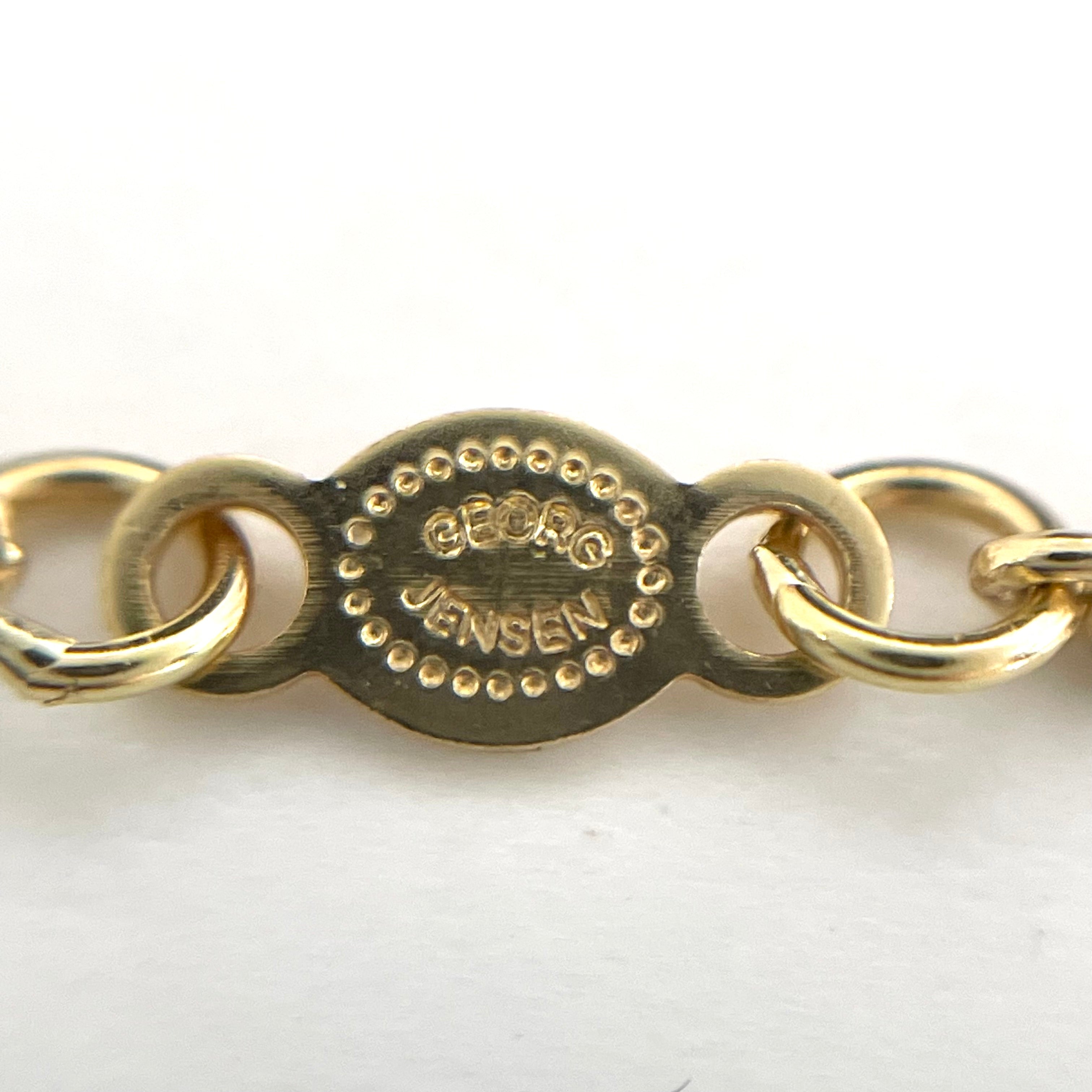 GEORG JENSEN_(ジョージジェンセン)_3カラー(K18)_FUSIONペンダントネックレス_12.5g/40cm_中古品