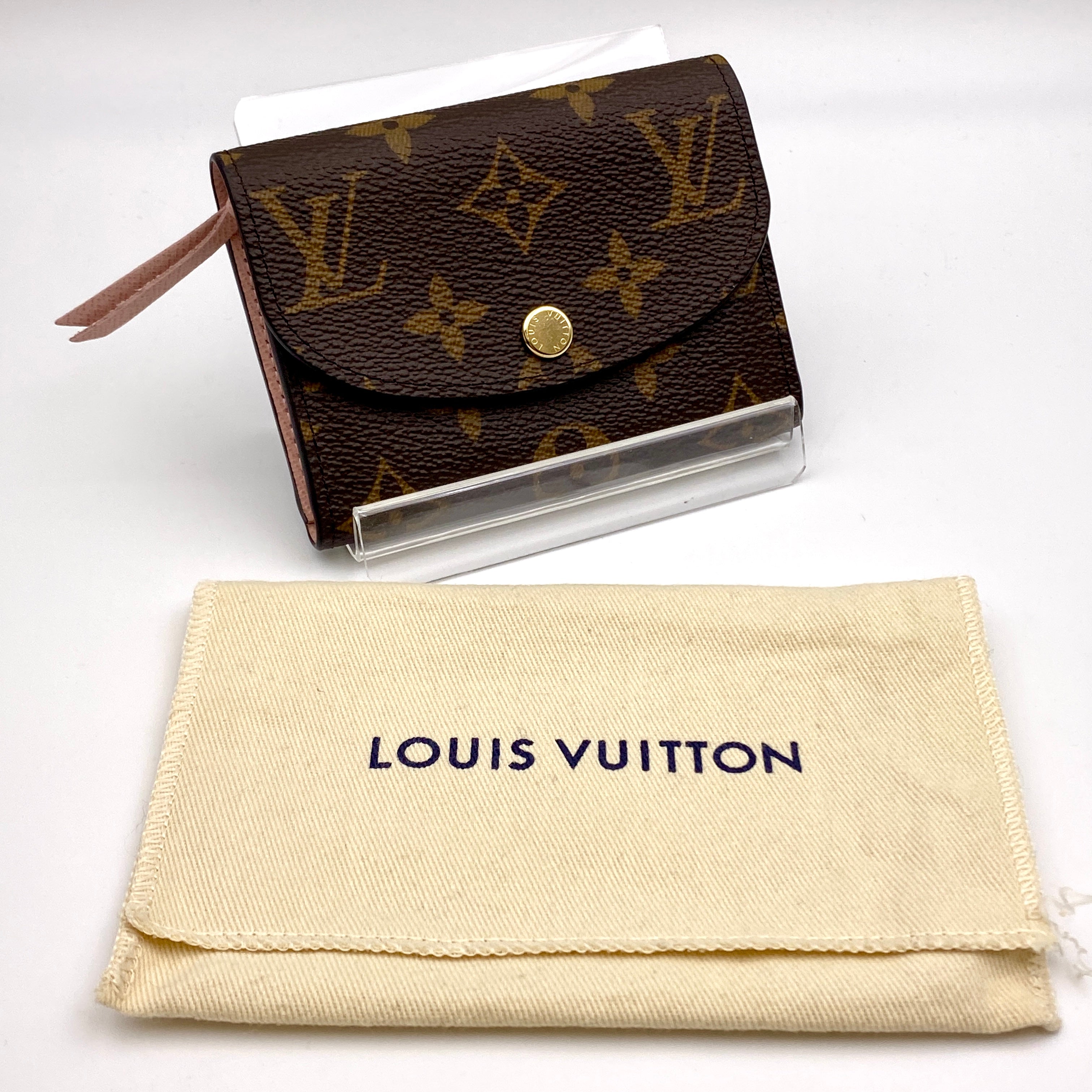 LOUIS VUITTON_(ルイヴィトン)_ポルトモネ・ロザリ _ローズバレリーヌ _M62361 _中古品