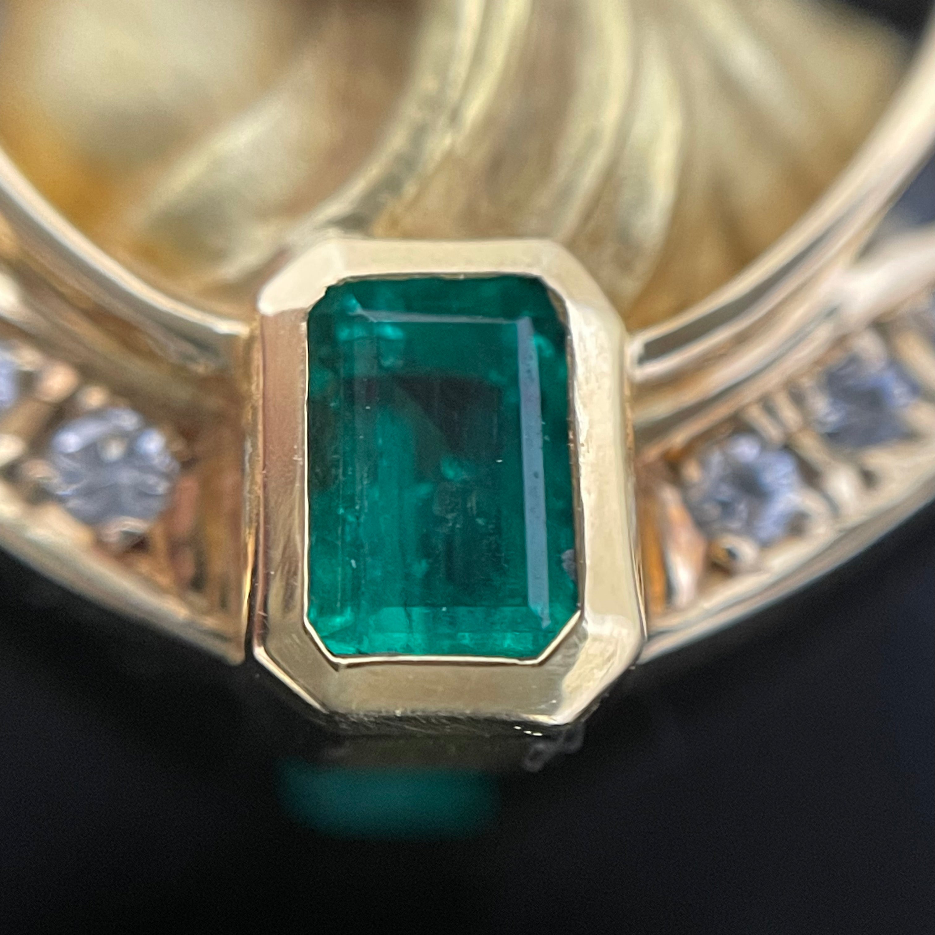 ノンブランド _K18ブローチ/ペントップ_E0.608/FD0.428ct/13.7g_中古品