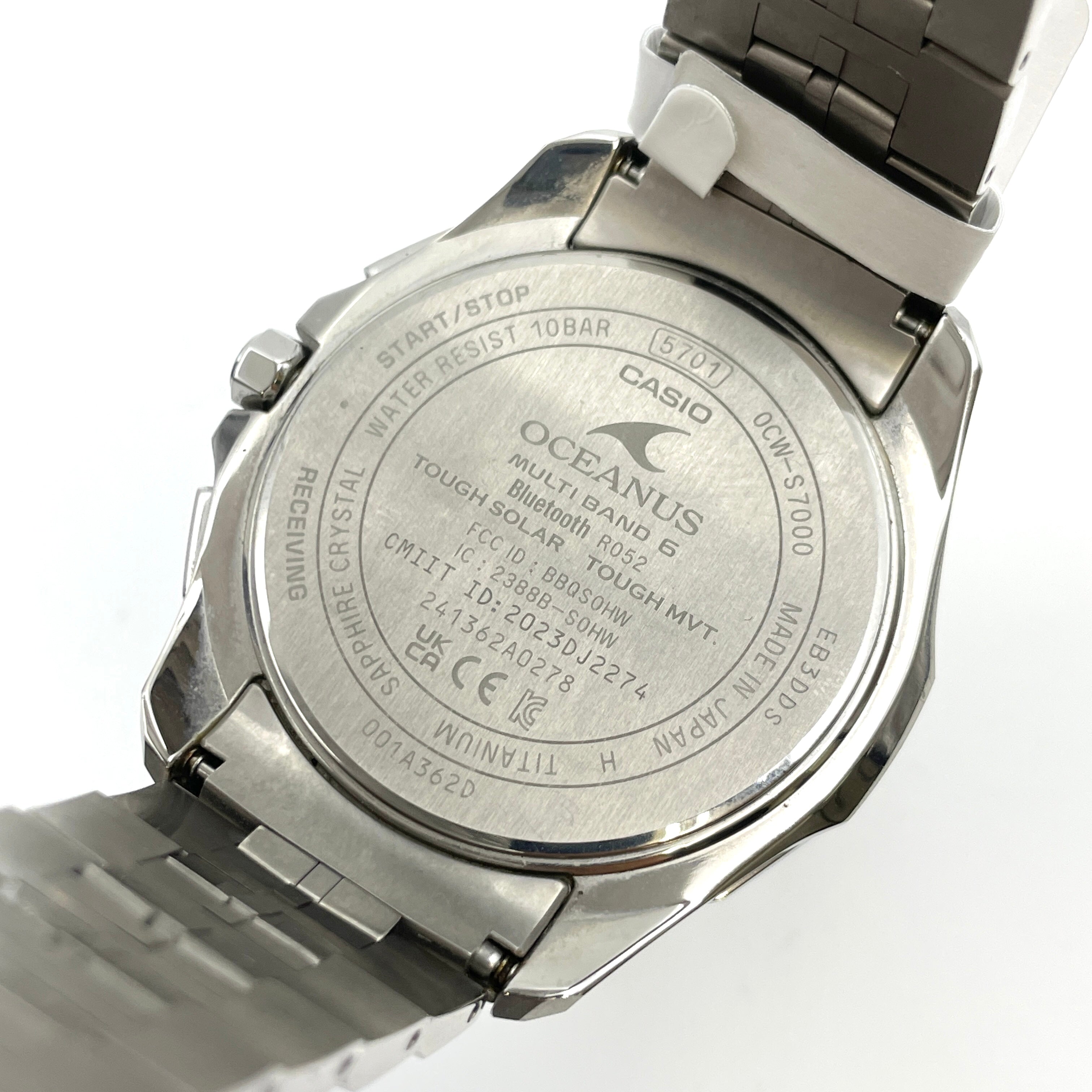 CASIO(カシオ)_OCEANUS _Manta S7000 Series _OCW-S7000-1A2JF_ 中古品