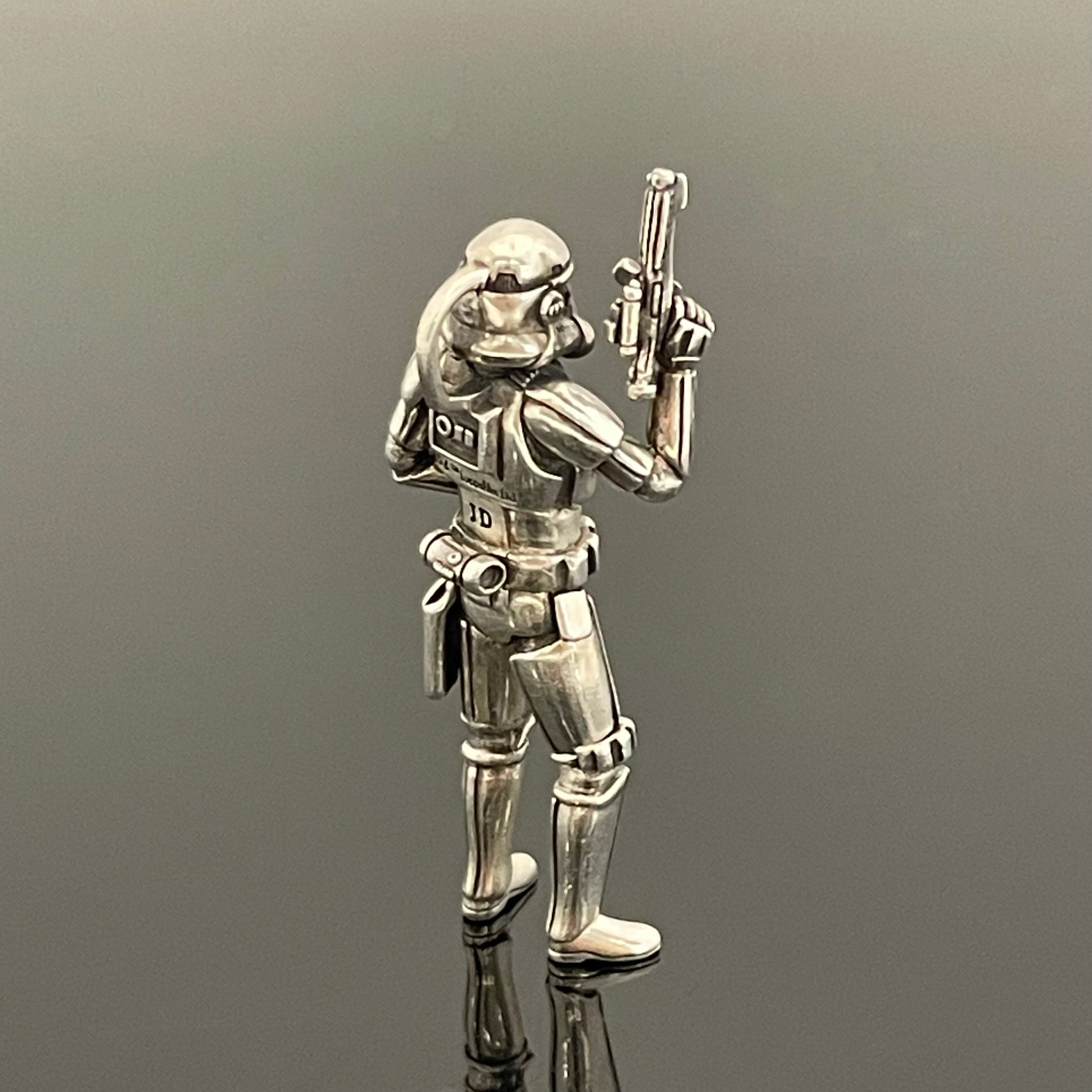 JUSTIN DAVIS _(ジャスティン デイビス)_STAR WARS_ジュエリーコレクション _ストームトルーパー_ペンダントトップ_中古品