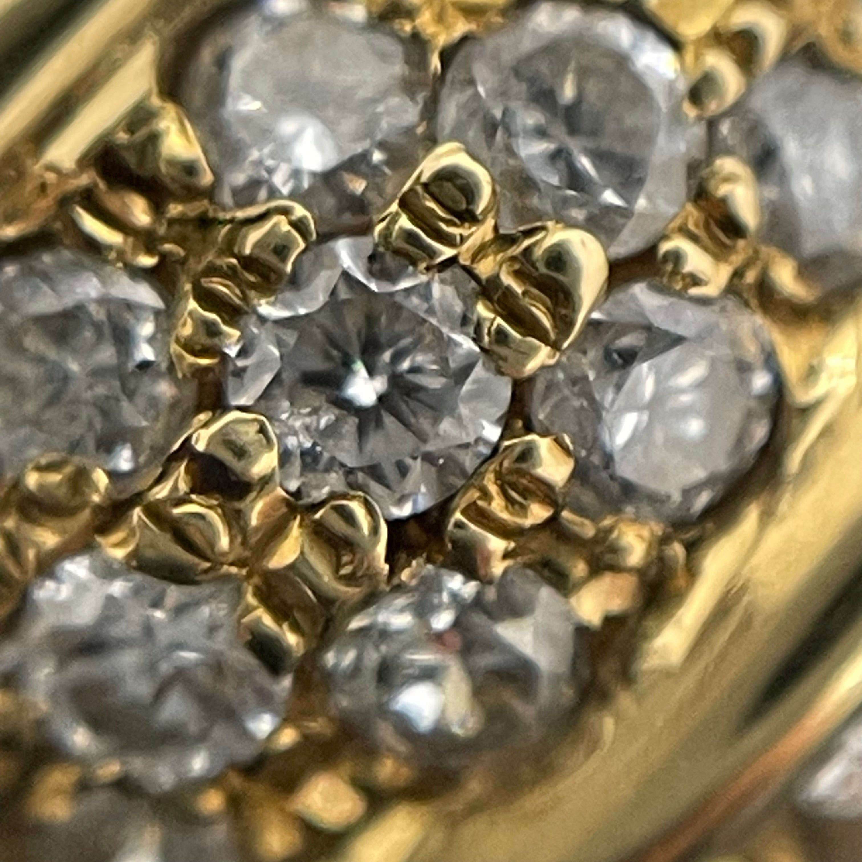 ノンブランド _K18ダイヤモンドリング_FD1.02ct/#10.5号 _中古品