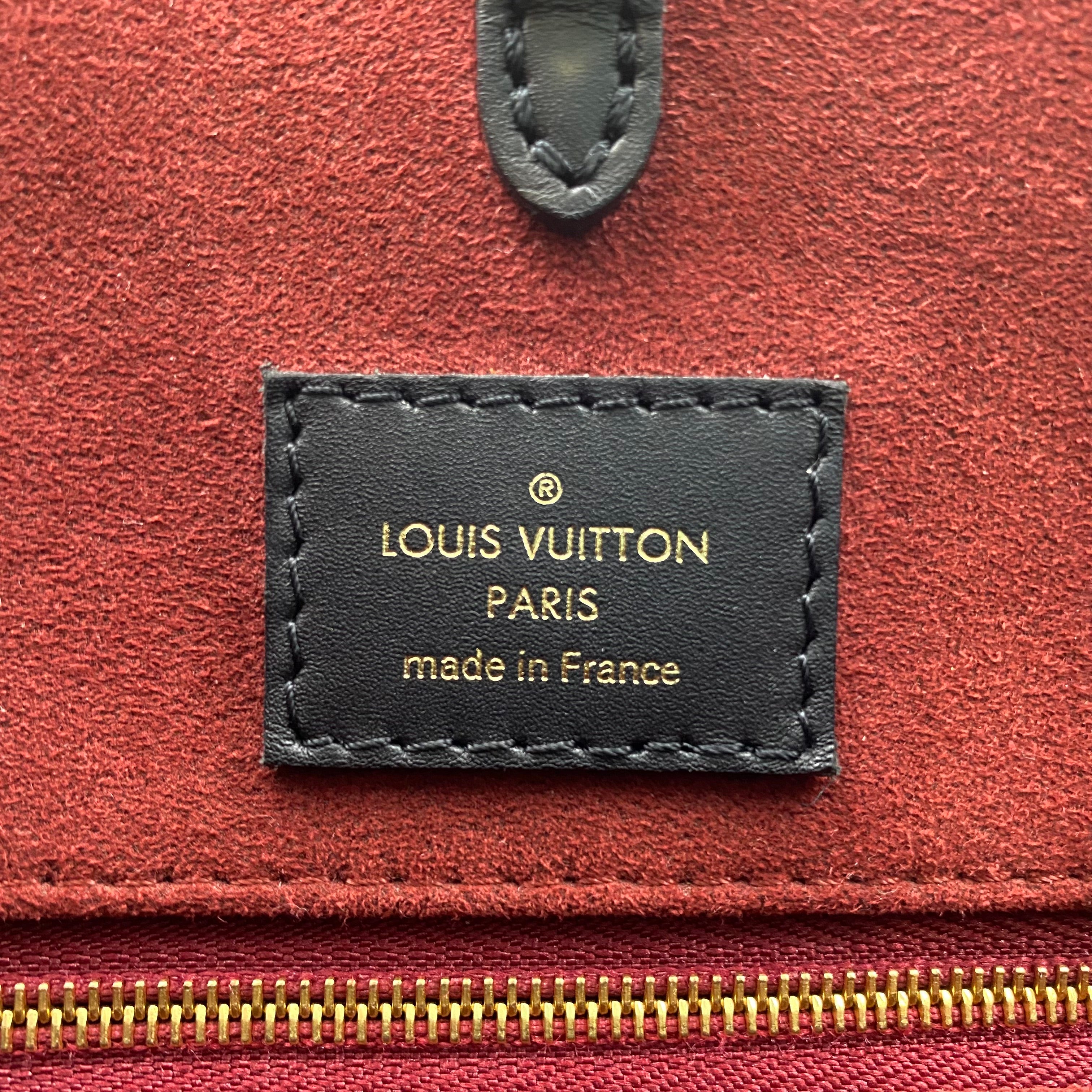 LOUIS VUITTON_(ルイヴィトン)_M45495 オンザゴーMM _ブラック/ベージュ _中古品