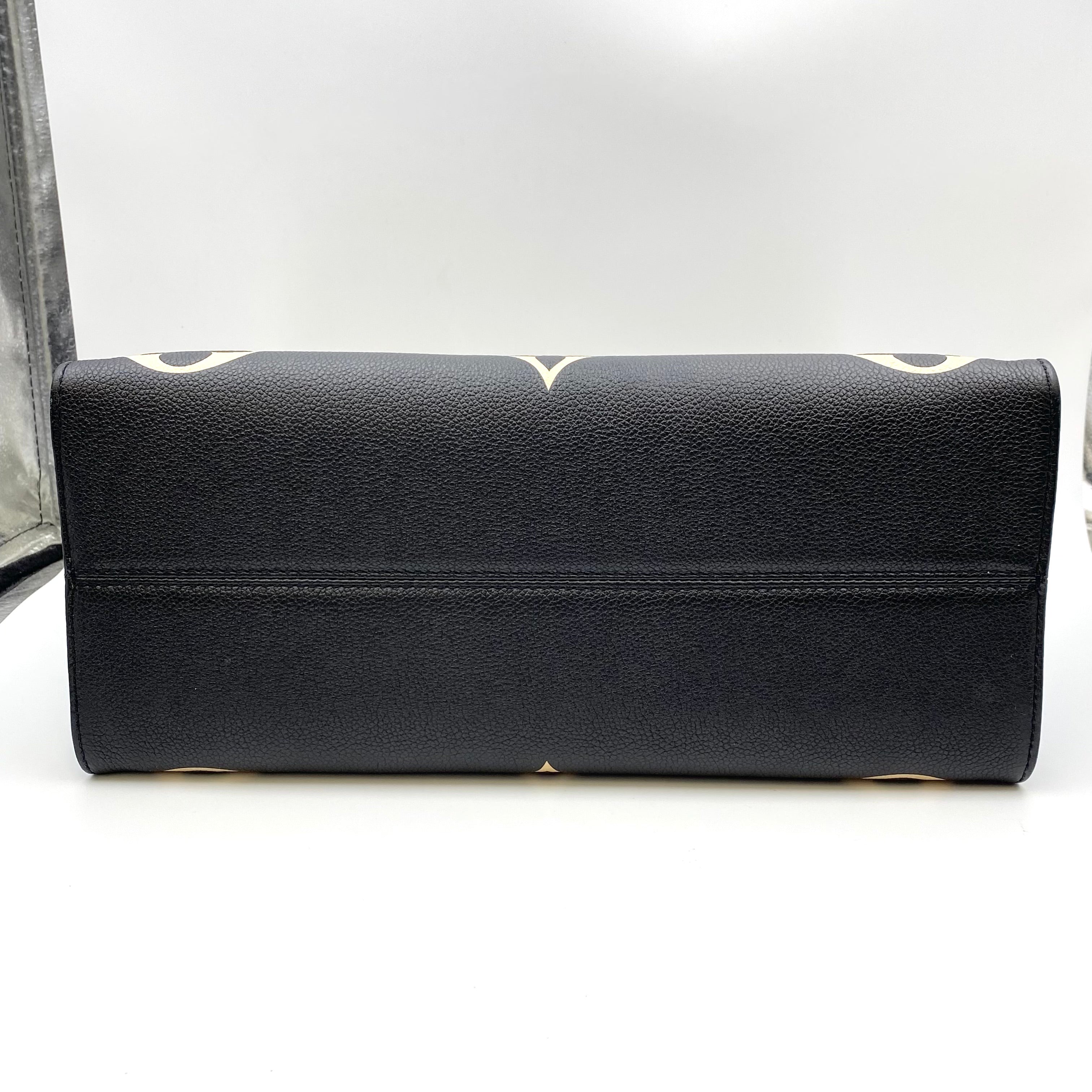 LOUIS VUITTON_(ルイヴィトン)_M45495 オンザゴーMM _ブラック/ベージュ _中古品