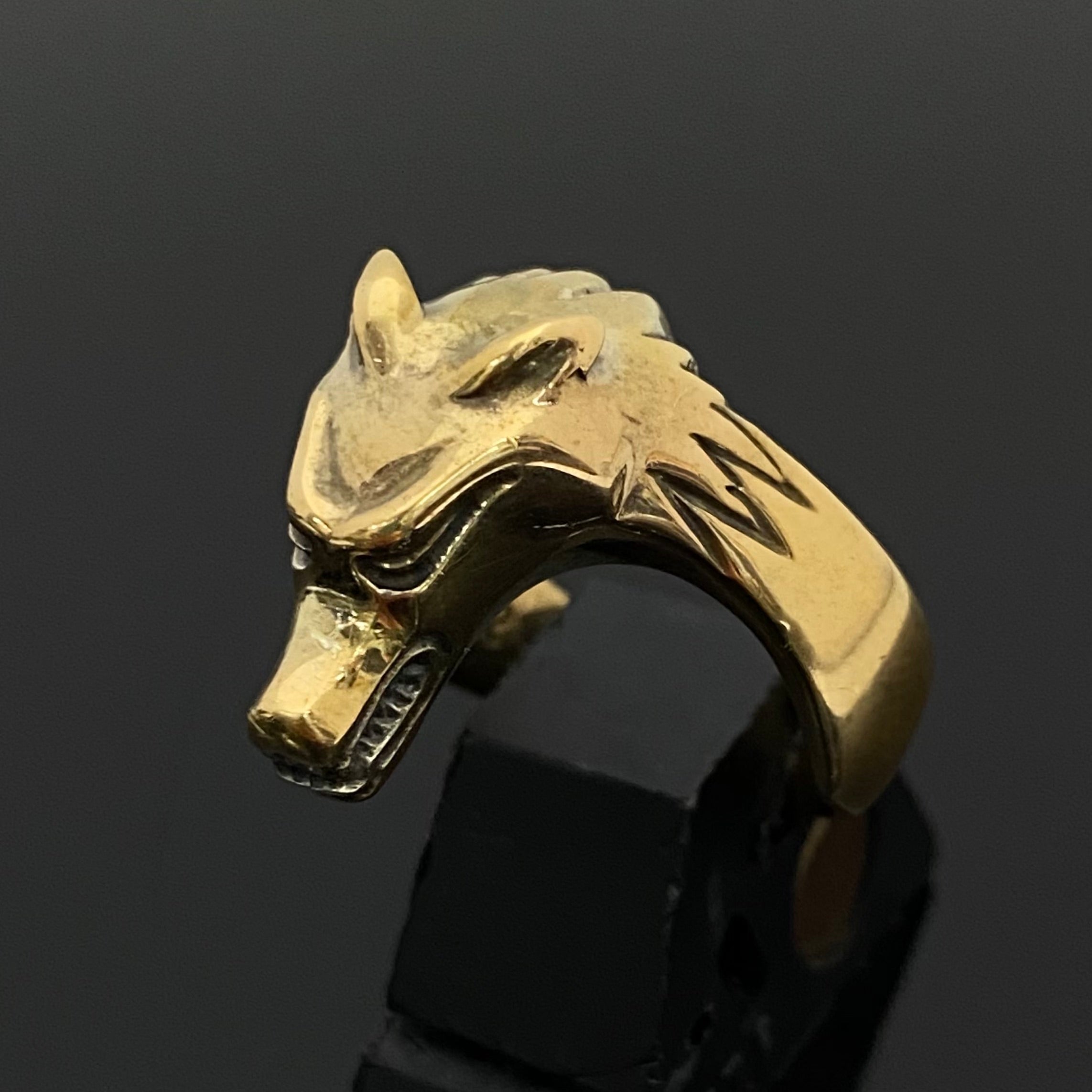 WOLFMAN B.R.S_(ウルフマンB.R.S)_SV925 ウォーウルフミニリング_ 10.5g/#15号 _中古品