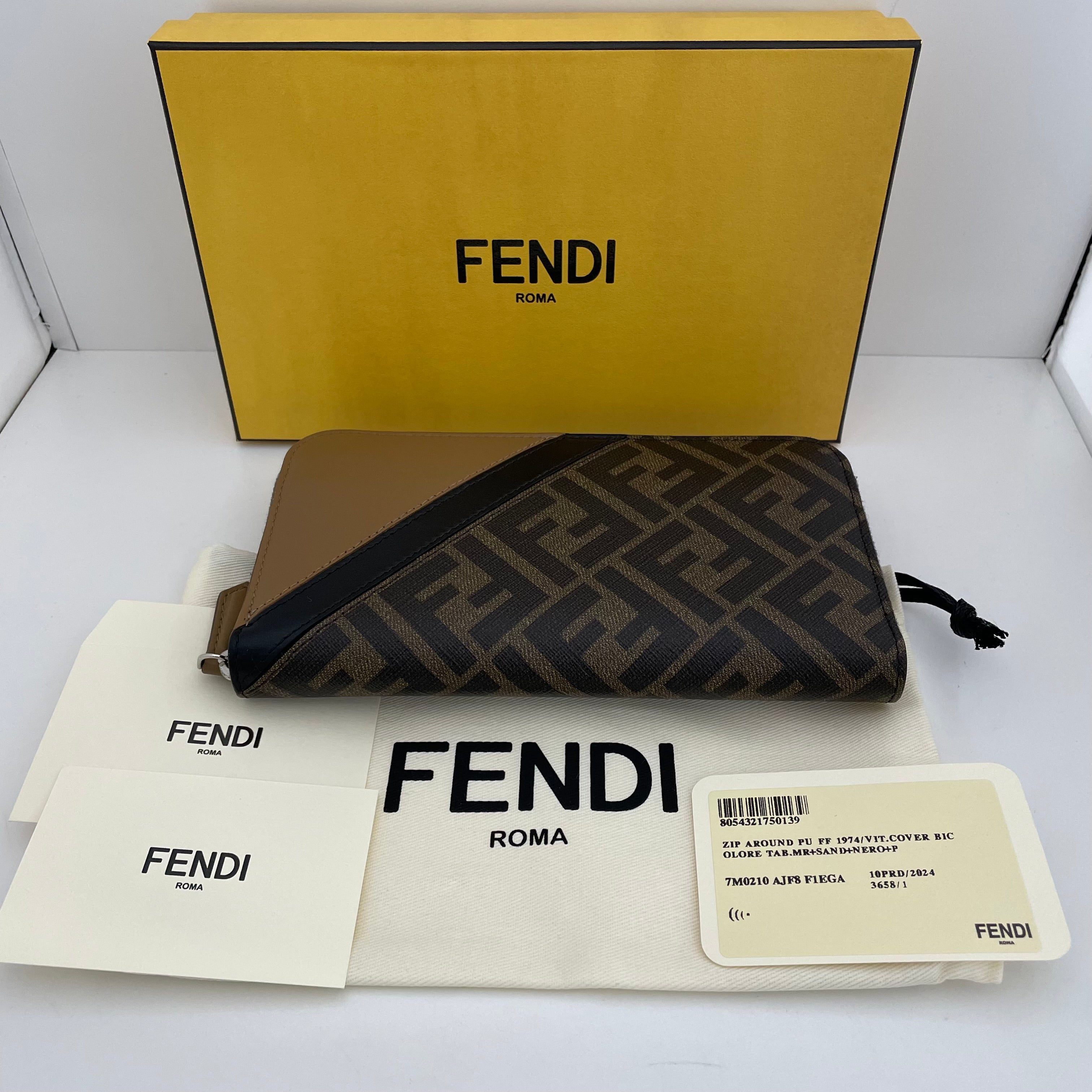 FENDI_(フェンディ)_ジップアラウンド長財布_ 7M0210 AJF8 _中古品