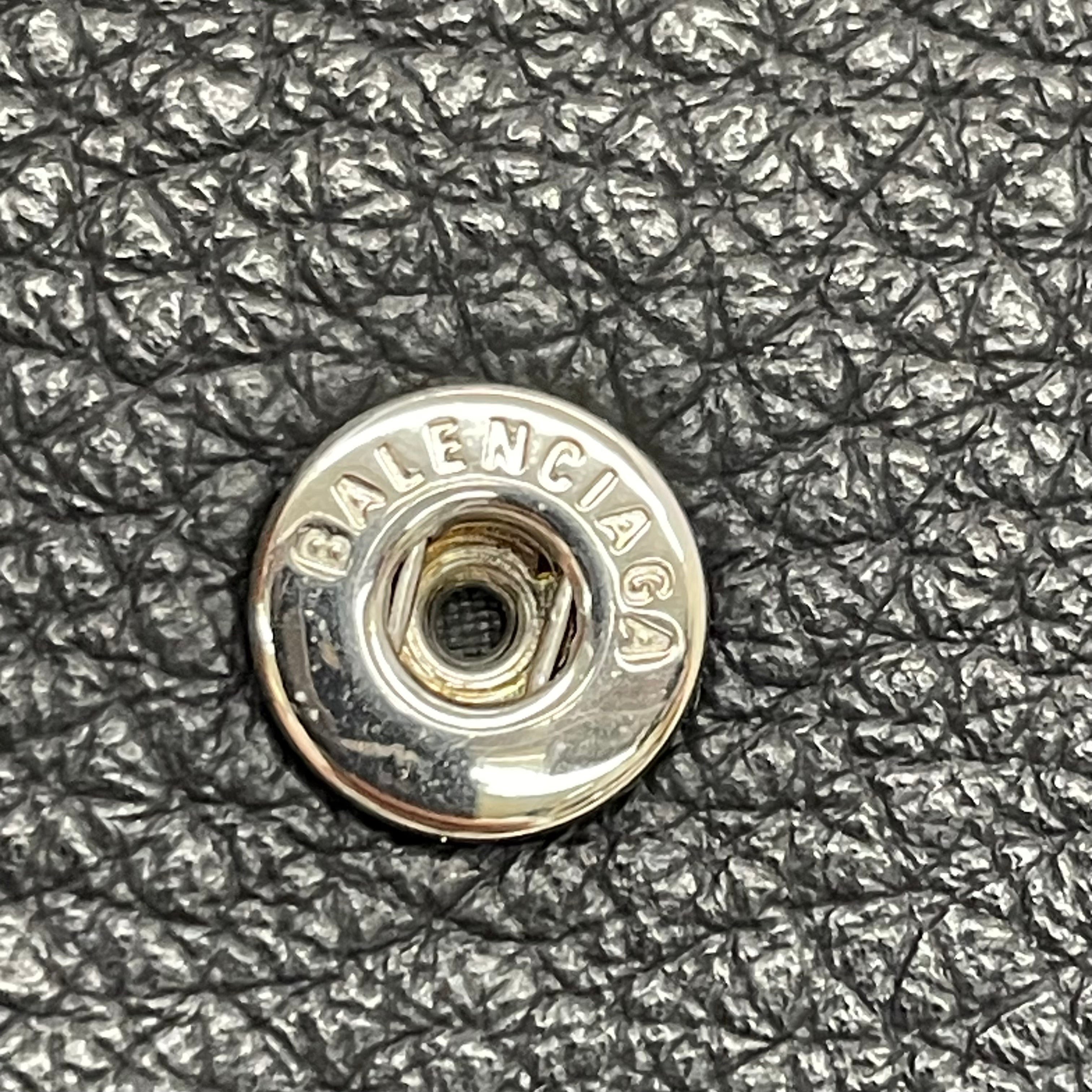 BALENCIAGA_(バレンシアガ) _3つ折り財布 _ペーパーミニウォレット_ 391446 _中古品