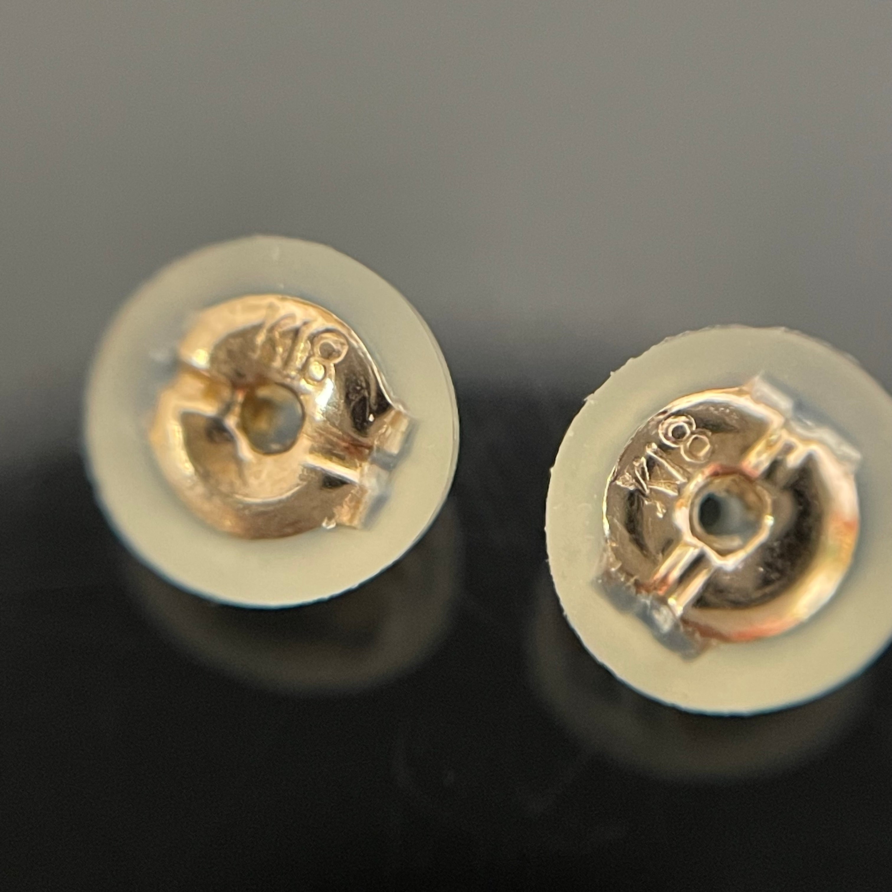 ノンブランド _K18デザインピアス _5g(キャッチ込み)_中古品