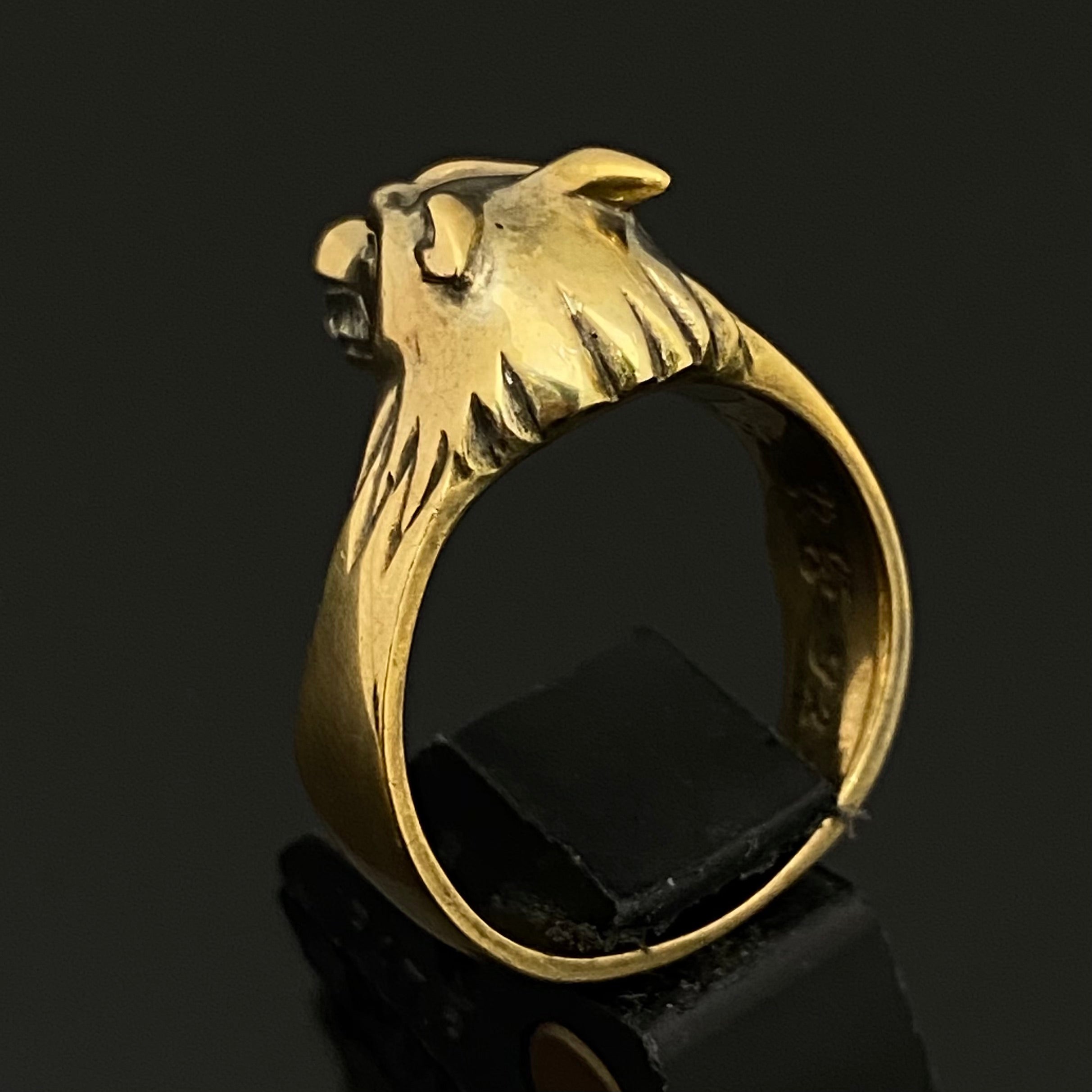 WOLFMAN B.R.S_(ウルフマンB.R.S)_SV925 ウォーウルフミニリング_ 10.5g/#15号 _中古品