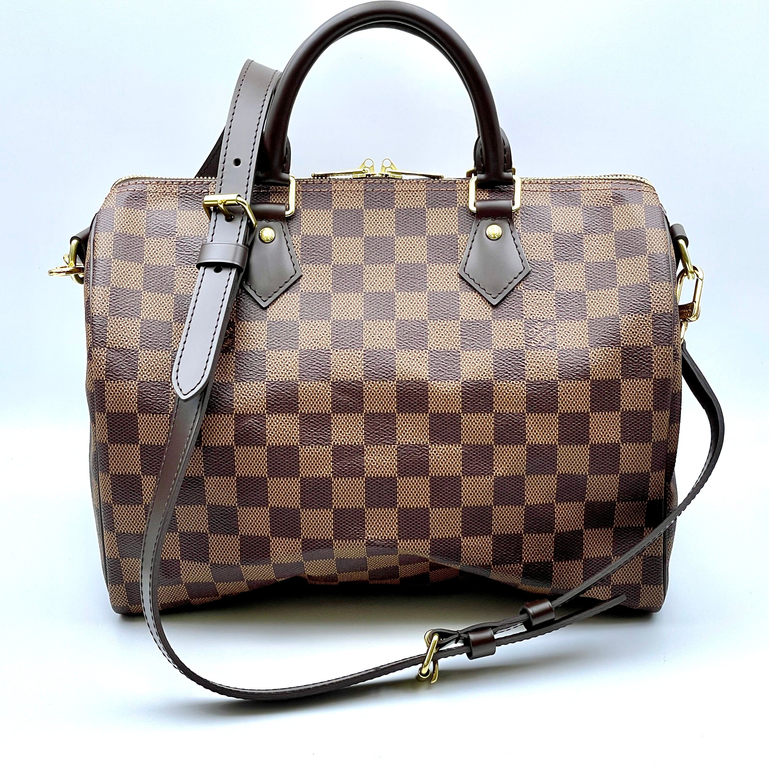 LOUIS VUITTON_(ルイヴィトン)_スピーディ・バンドリエール30_ ダミエ柄 N40590 _中古品