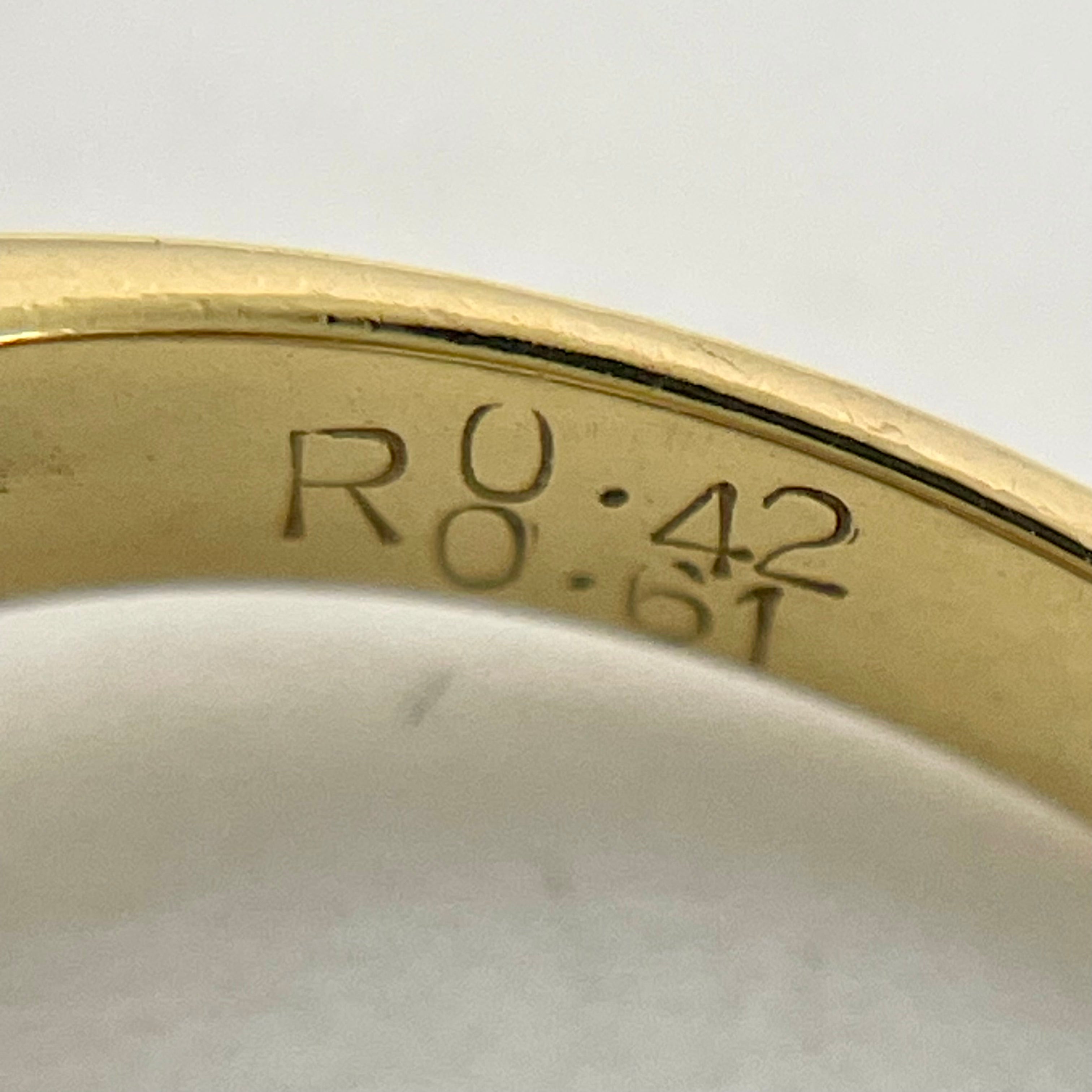 ノンブランド _K18ルビーリング _R0.42/0.61ct/FD0.51ct_ 4.1g/#12号_ 中古品