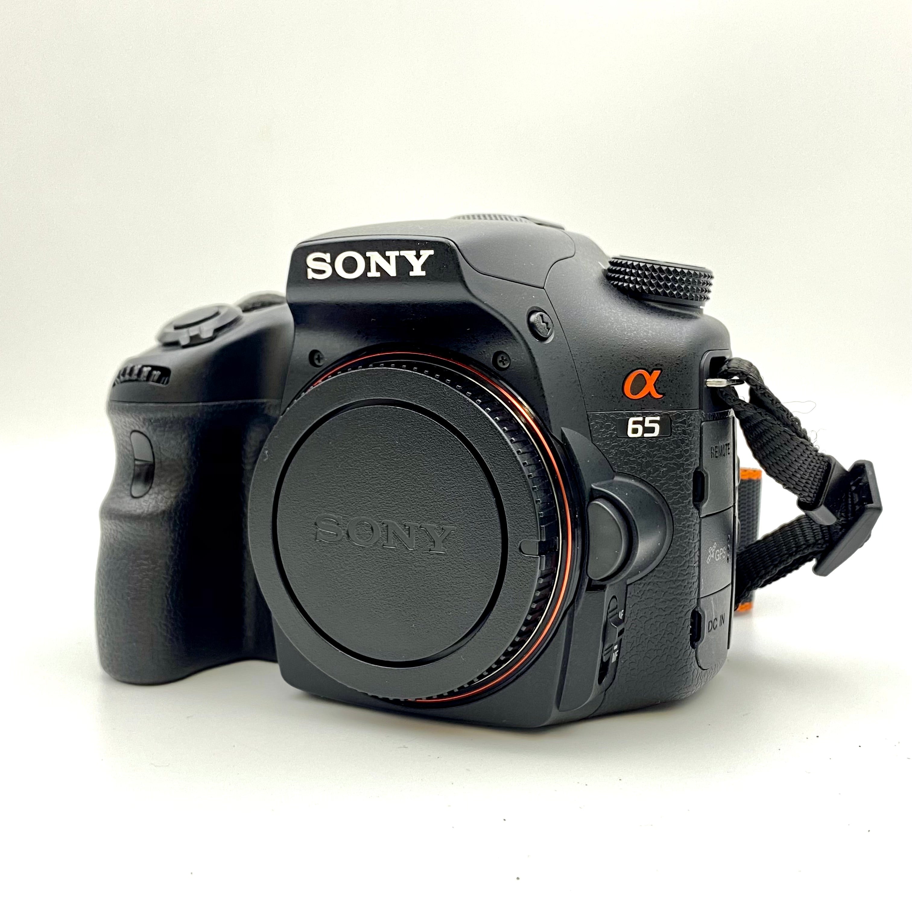 SONY_(ソニー)_デジタル一眼カメラ_α65 SLT-A65VX_ダブルズームレンズキット_中古品