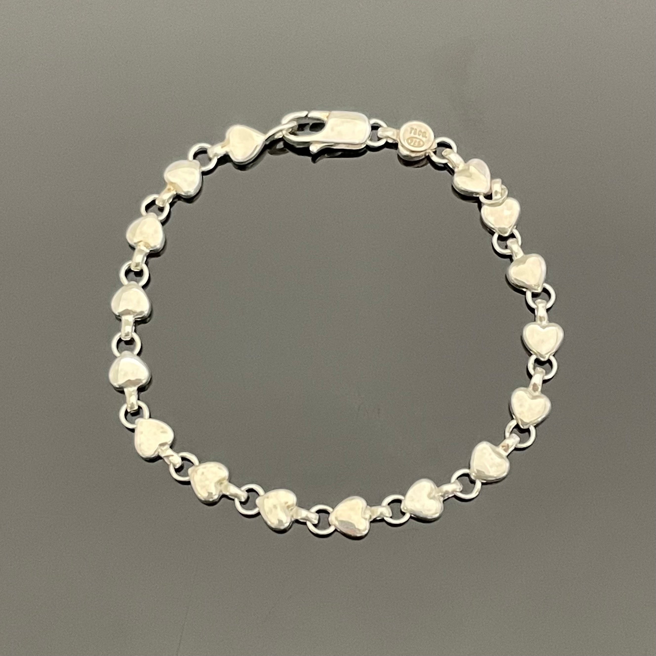 TIFFANY&Co _(ティファニー)_パフハートブレスレット_SV925_中古品
