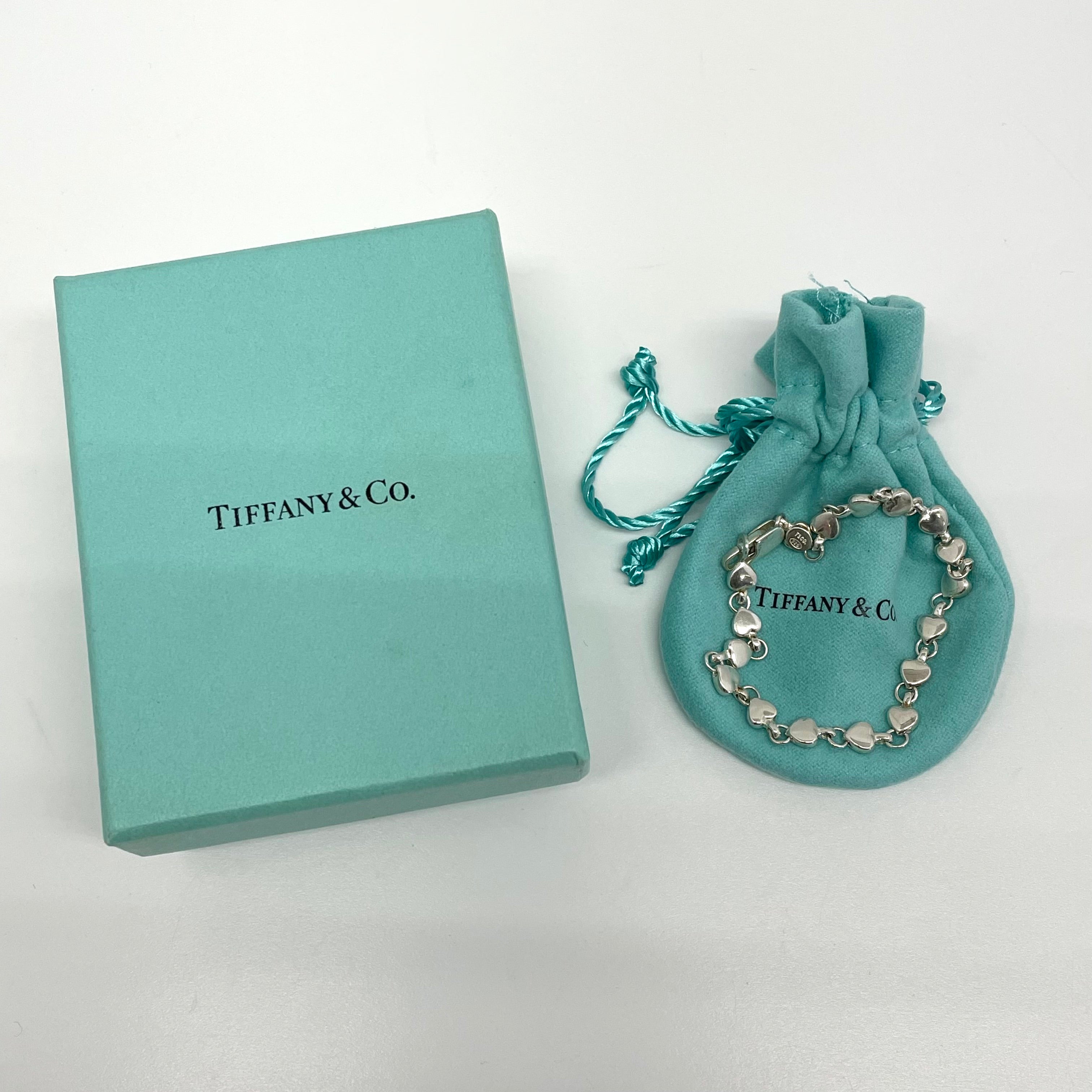 TIFFANY&Co _(ティファニー)_パフハートブレスレット_SV925_中古品