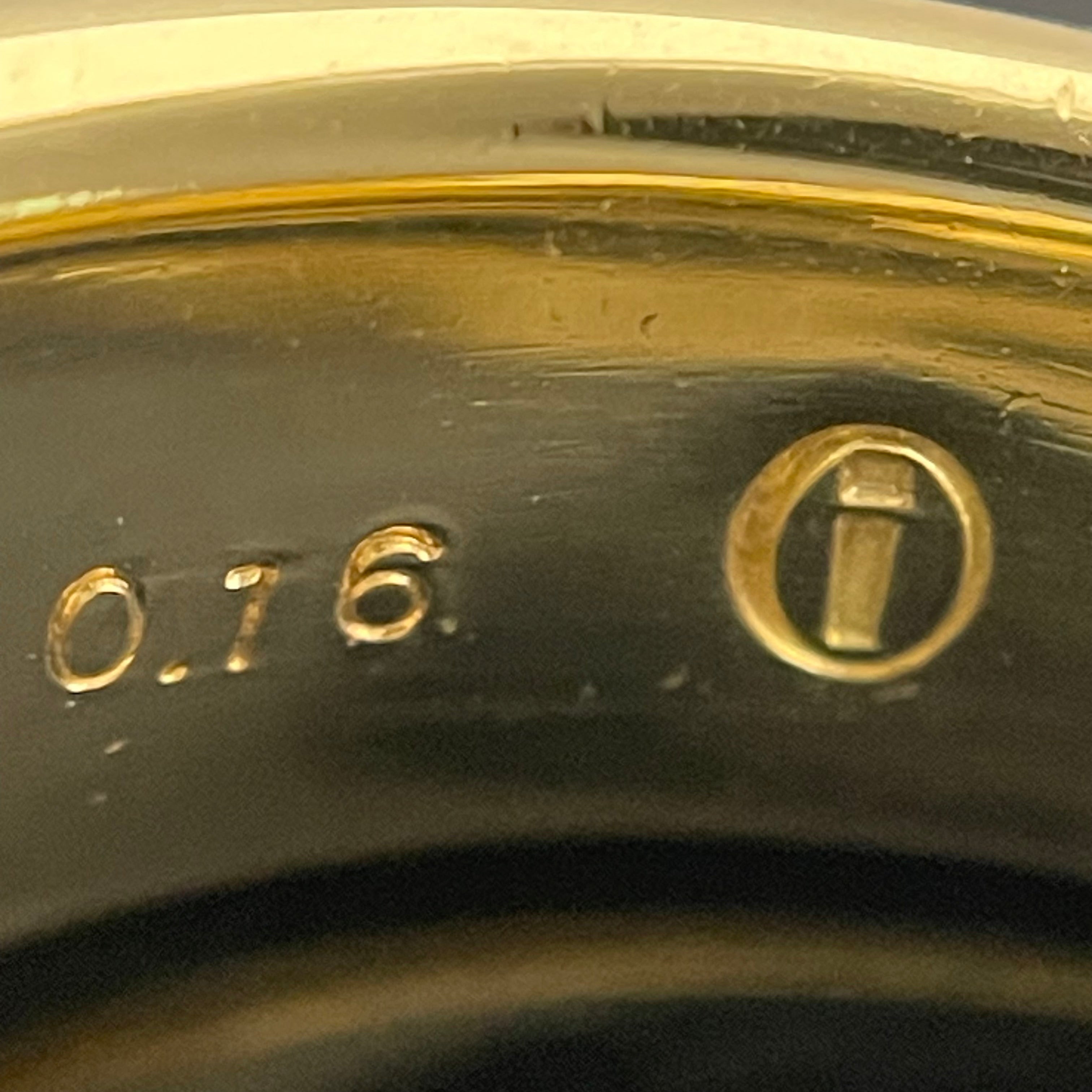 ノンブランド _K18ダイヤモンドリング_FD0.16ct/17.9g/#22.5号_中古品