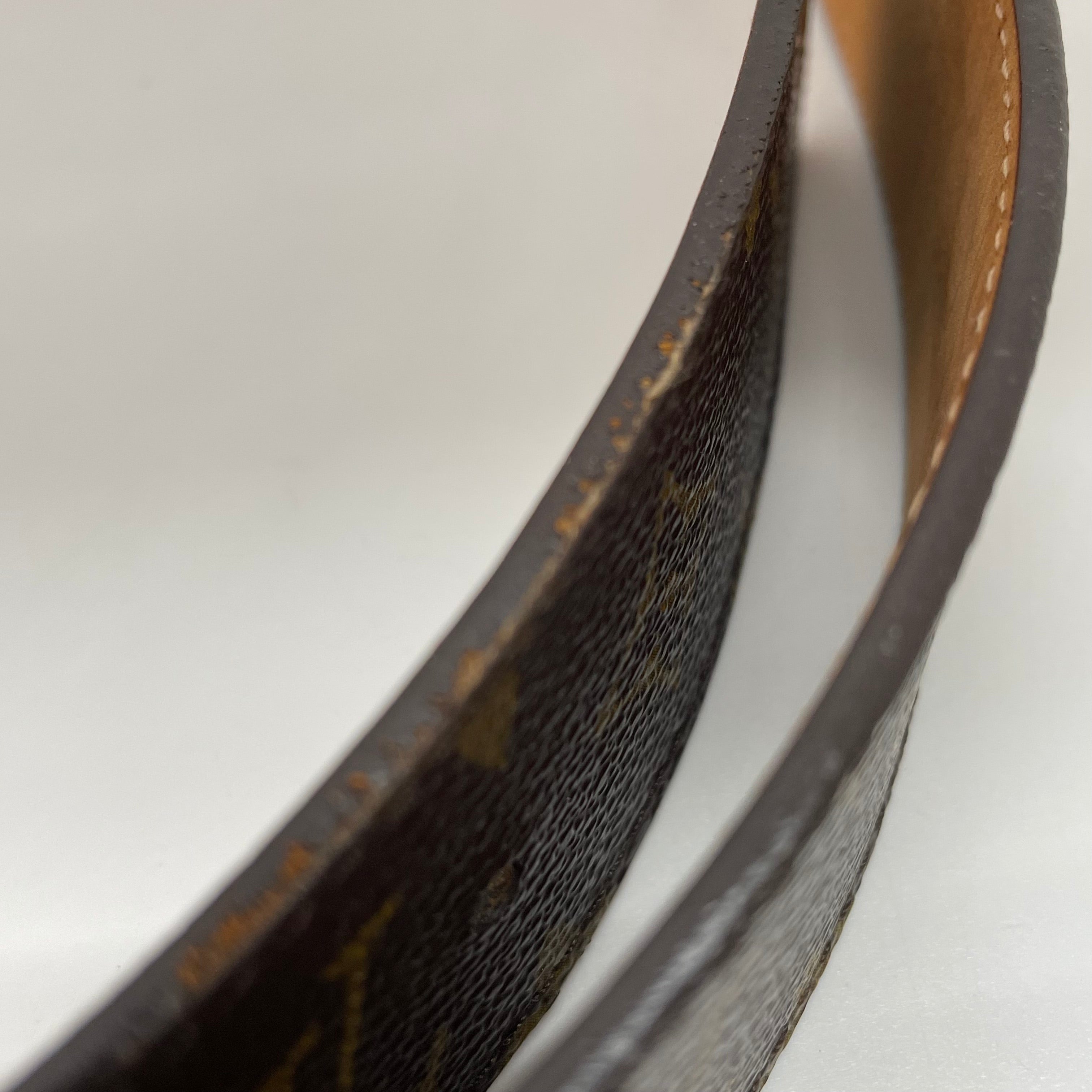 LOUIS VUITTON_モノグラム サンチュール_LVイニシャルベルト_M9608/95/38in_中古品