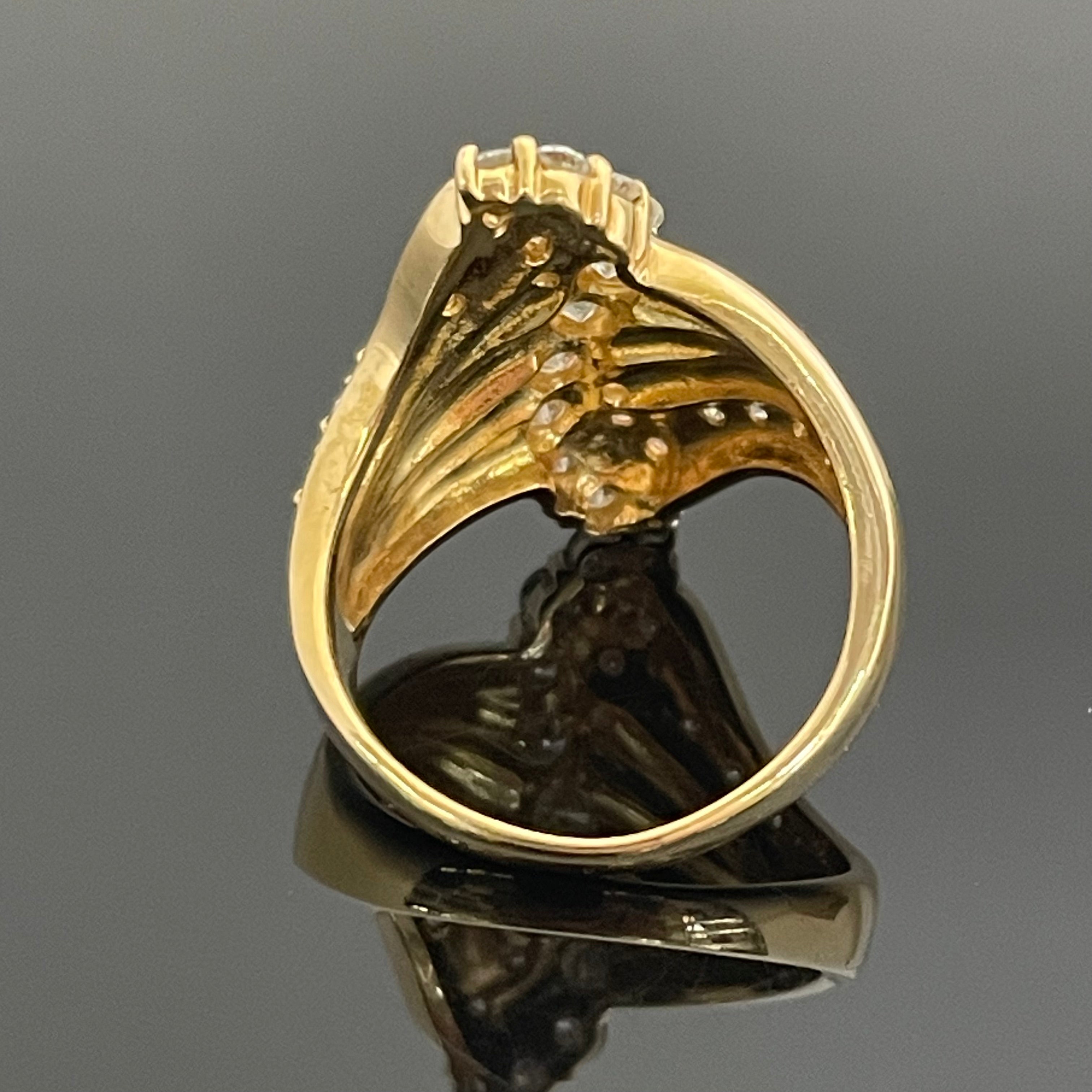 ノンブランド _K18ダイヤモンドリング_FD1.01ct/6.4g/#11号 _中古品