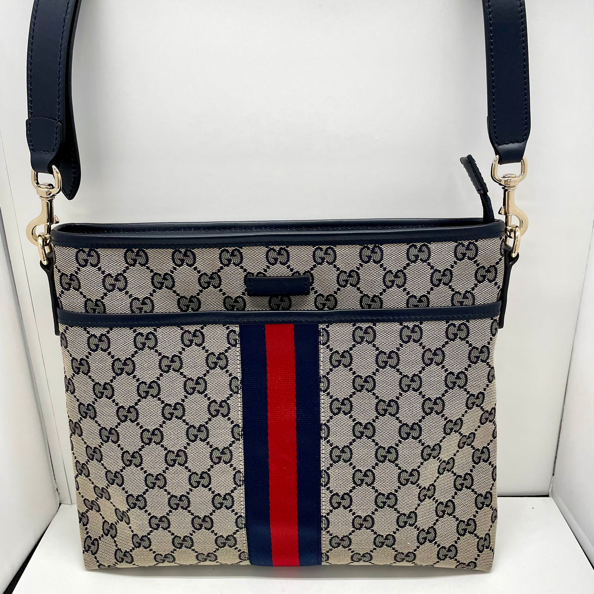 GUCCI_(グッチ)_シェリーラインGGキャンバス_ ショルダーバッグ_ 388926_ 中古品