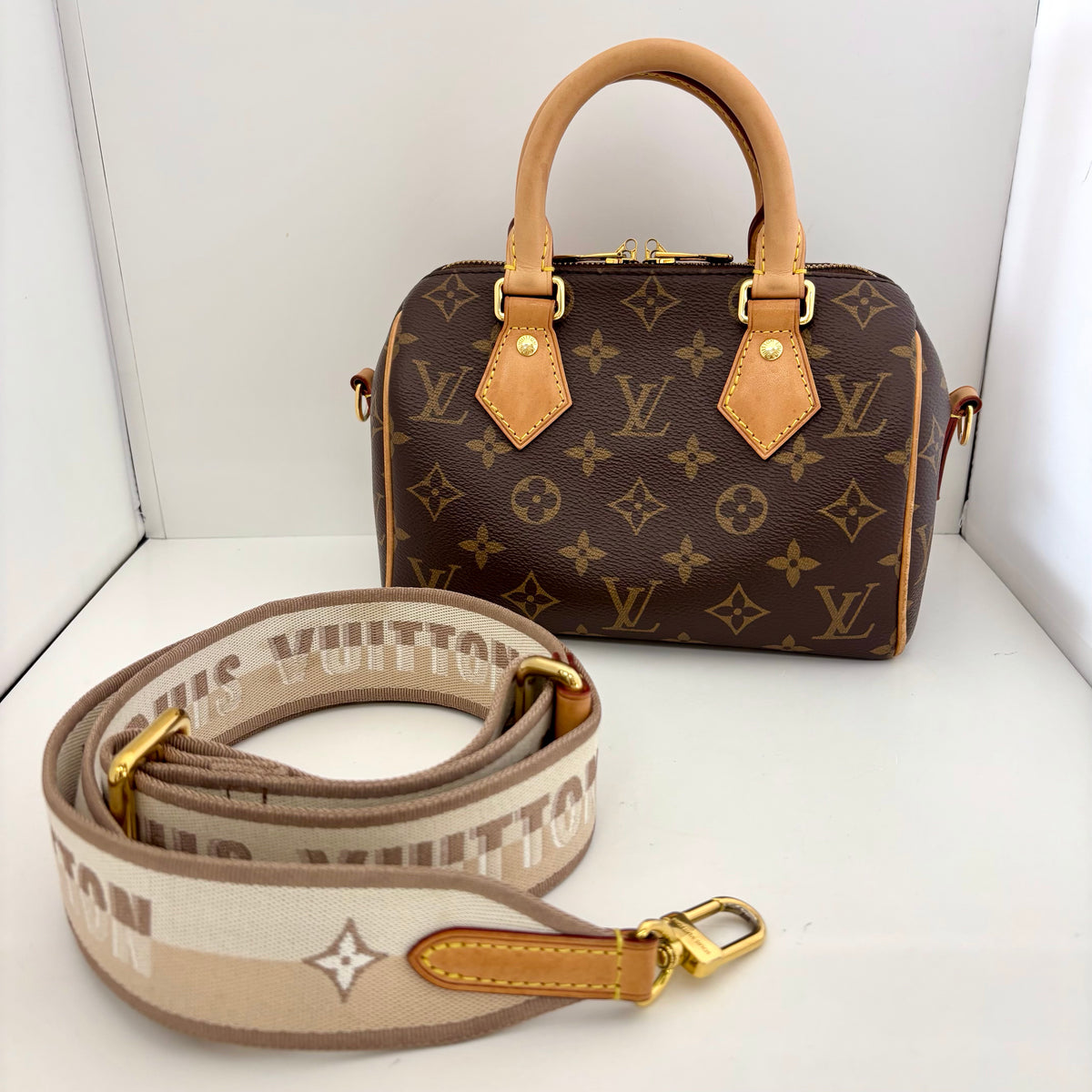 LOUIS VUITTON_(ルイヴィトン)_M46222 モノグラム _スピーディバンドリエール20_ 中古品