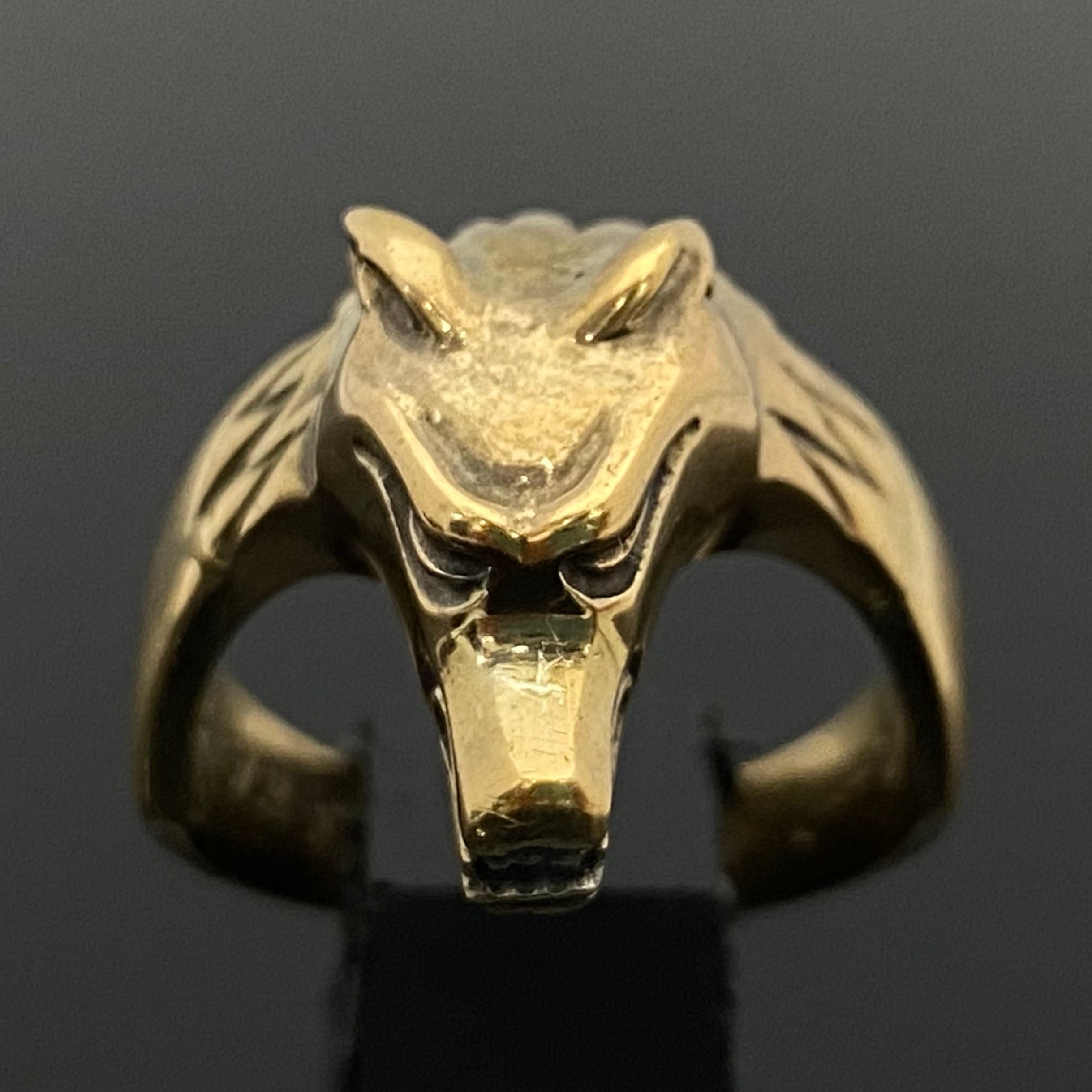 WOLFMAN B.R.S_(ウルフマンB.R.S)_SV925 ウォーウルフミニリング_ 10.5g/#15号 _中古品