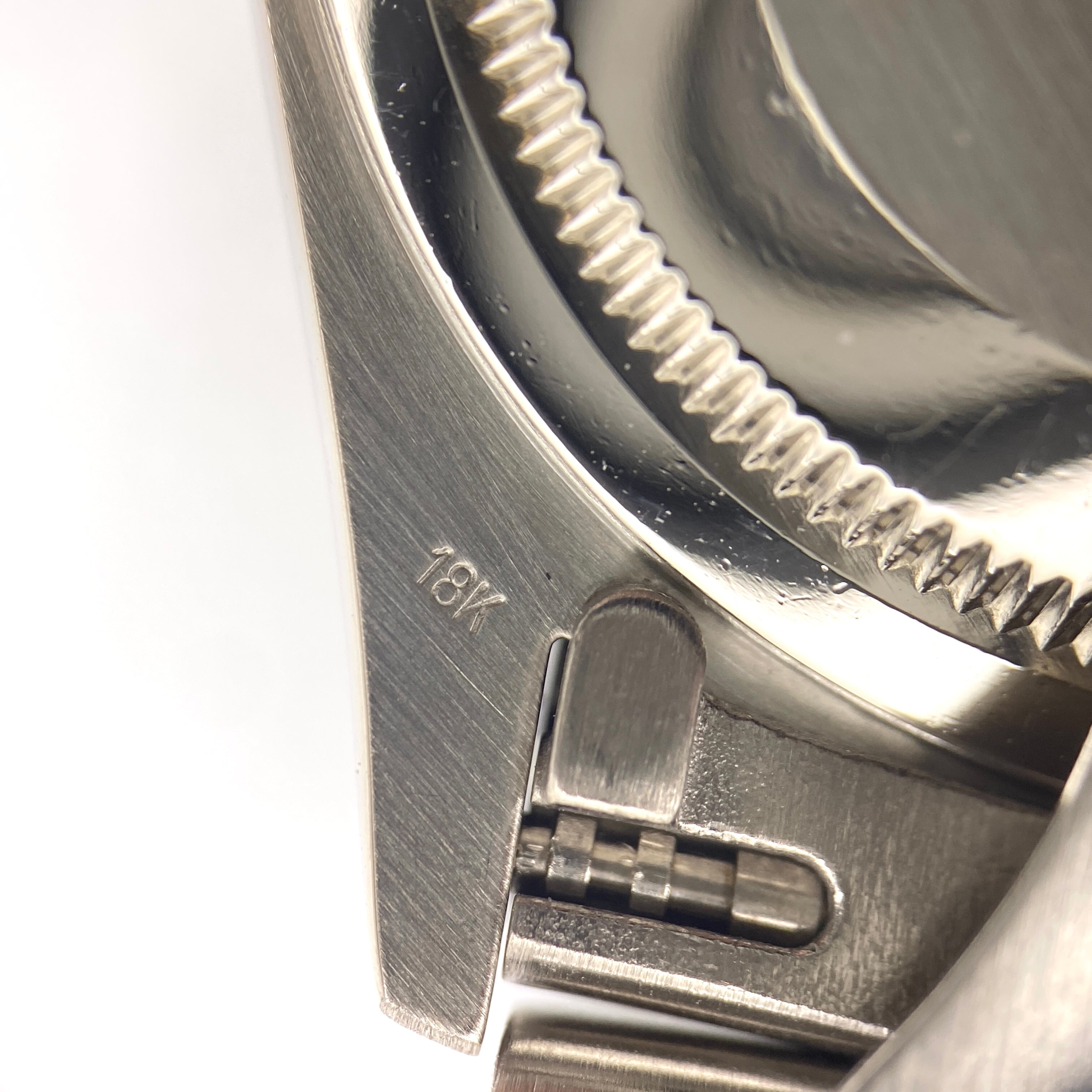 ROLEX_(ロレックス)_メンズ デイデイト _18239A _ブラックシェル10Pダイヤ _ホワイトゴールド_中古品