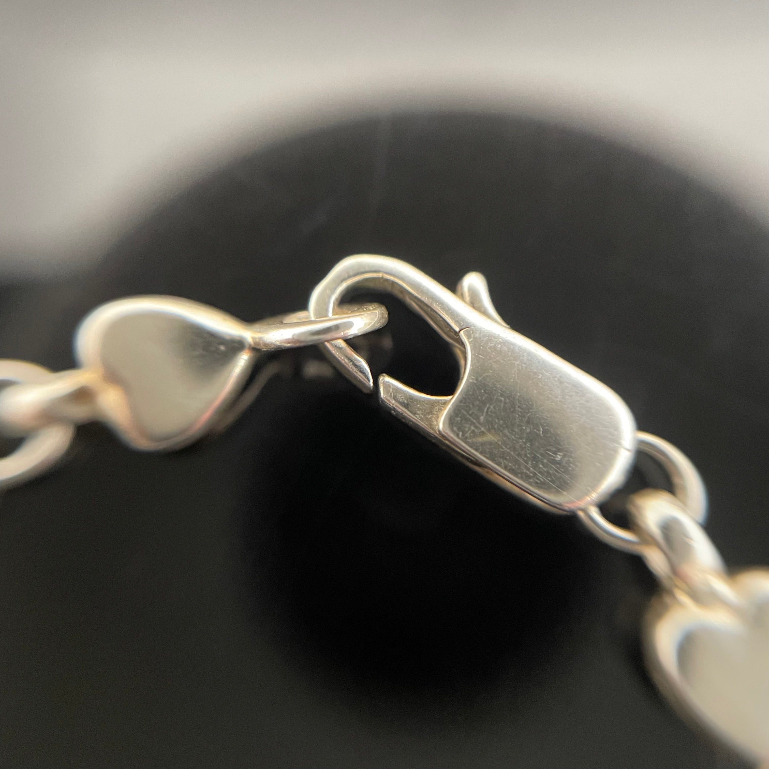 TIFFANY&Co _(ティファニー)_パフハートブレスレット_SV925_中古品