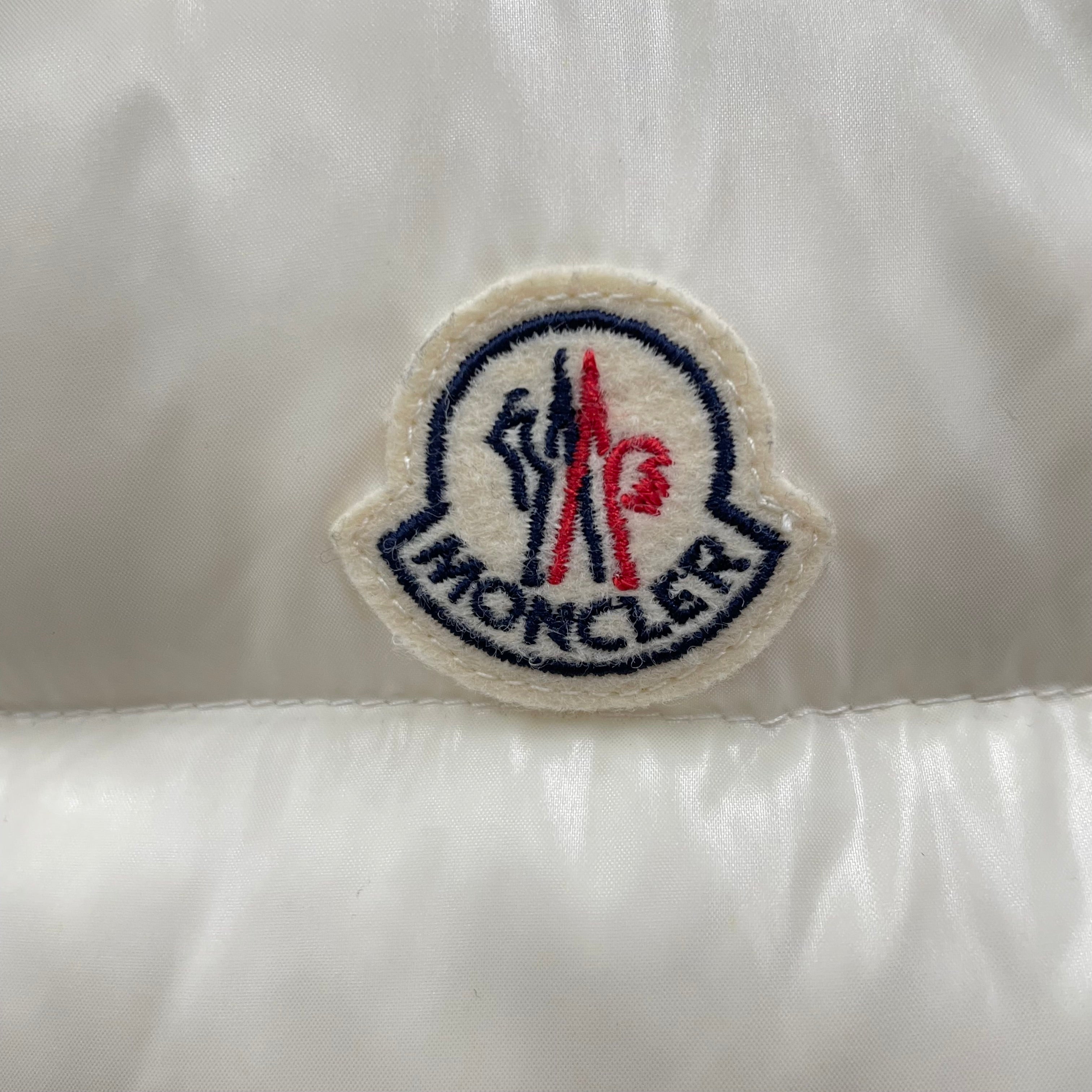 MONCLER_(モンクレール)_レディス用ダウンベスト_GHANY GILET _ホワイト サイズ#1 _中古品