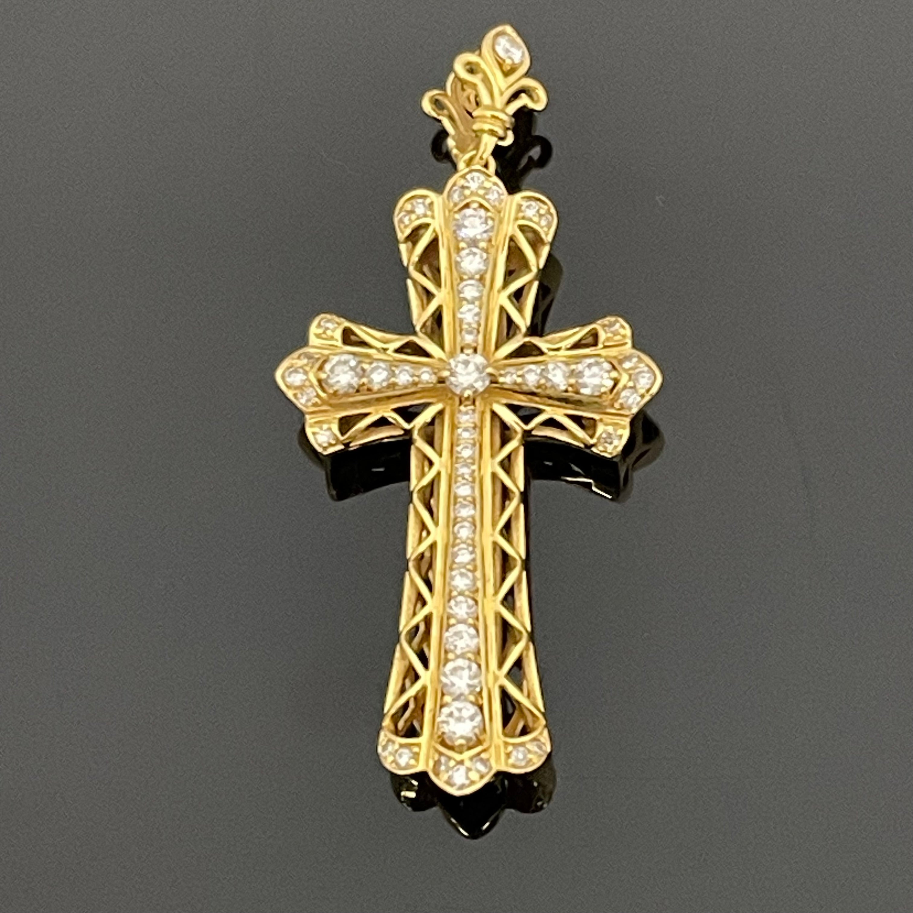 ゆきざき YOBIKO_(ヨビコ)_ペンダントトップ_K18YG/FD0.80ct/9.4g_中古品