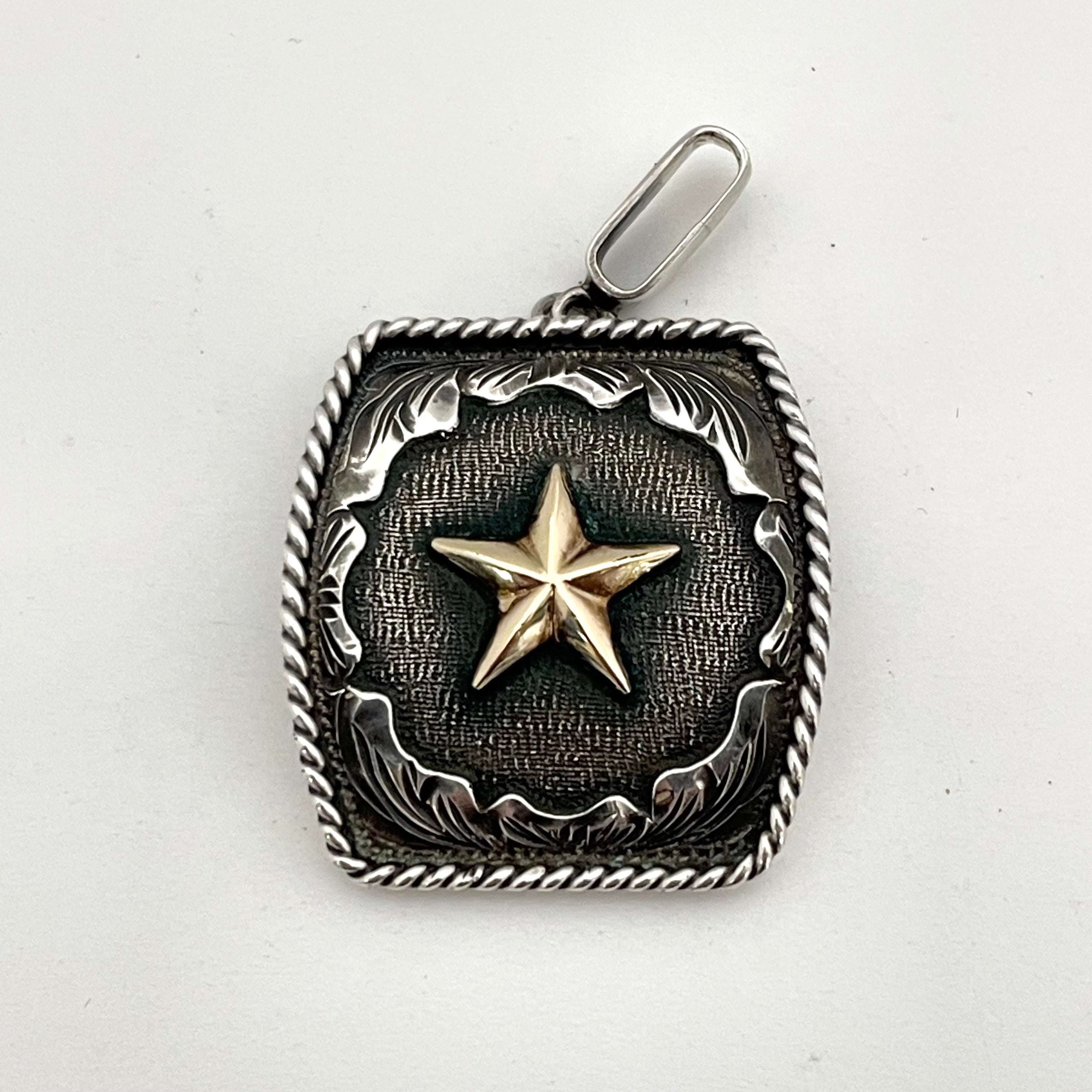 VOGT_(ボグト)_スターリングシルバー/14K _ ペンダントトップ10.4g _中古品