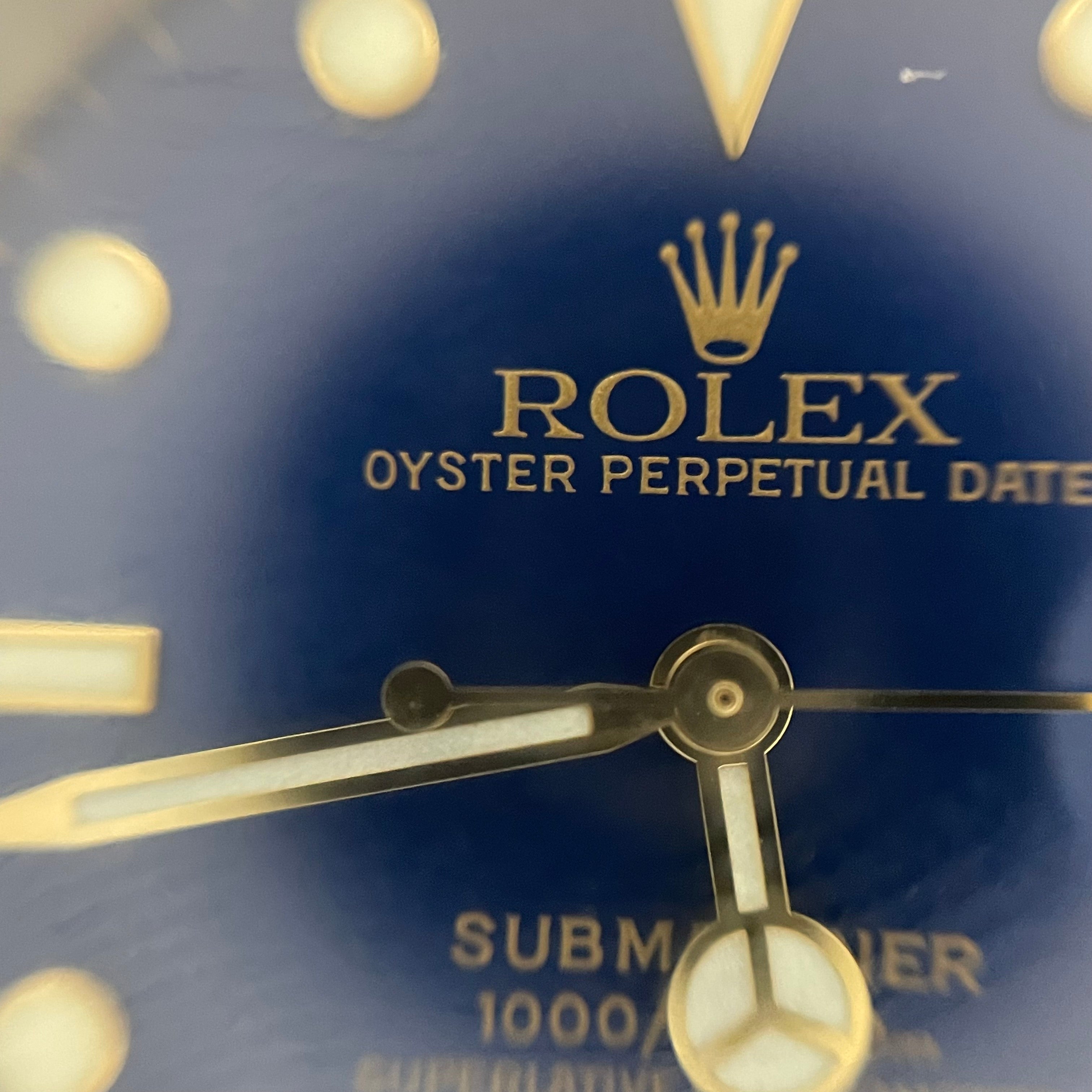 ROLEX_(ロレックス)_サブマリーナ 16613_ ブルーK18/SS _中古品