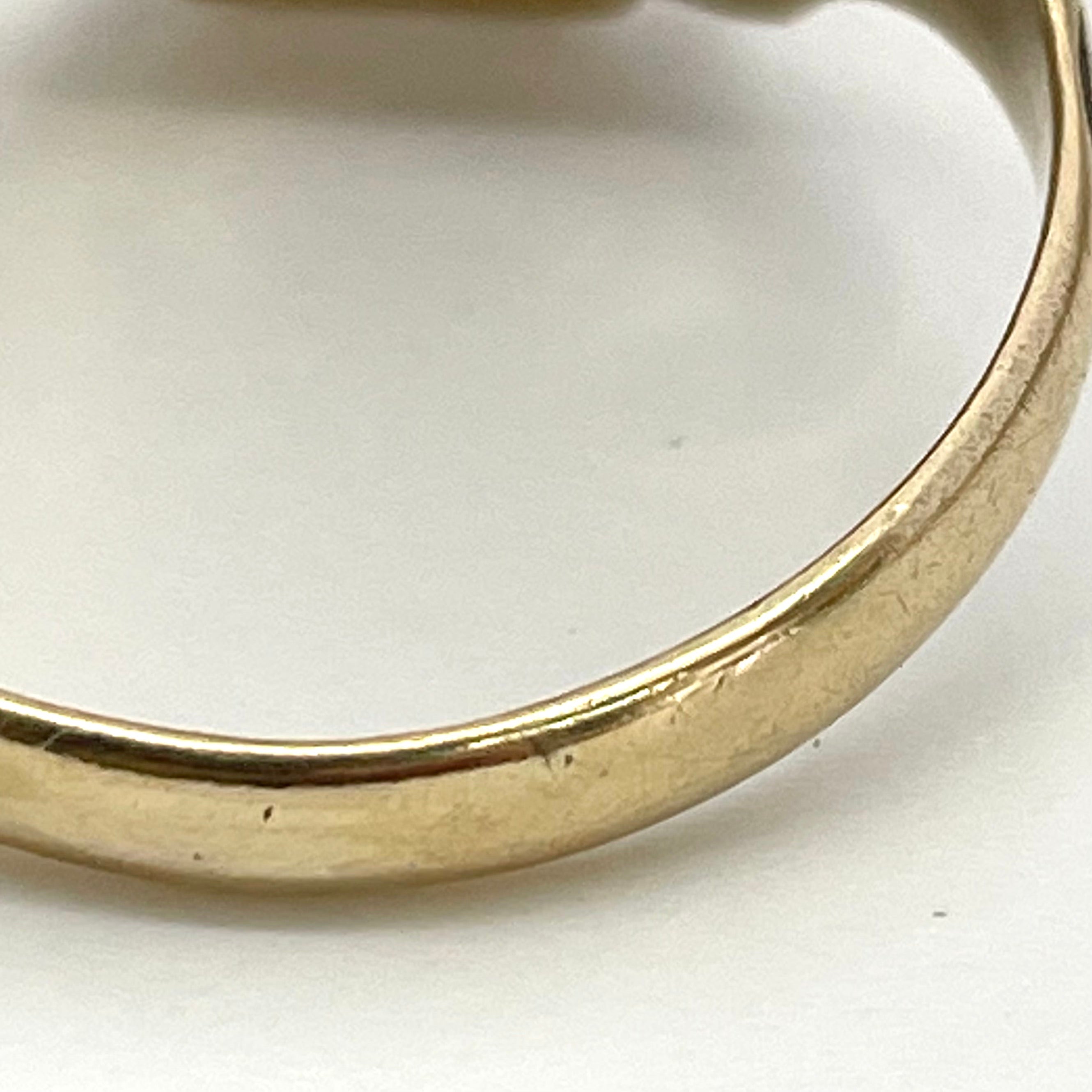 JOSTENS_(ジャスティンズ) _1953年製ビンテージ _カレッジリング_10K/7.3g/#20.5号_中古品