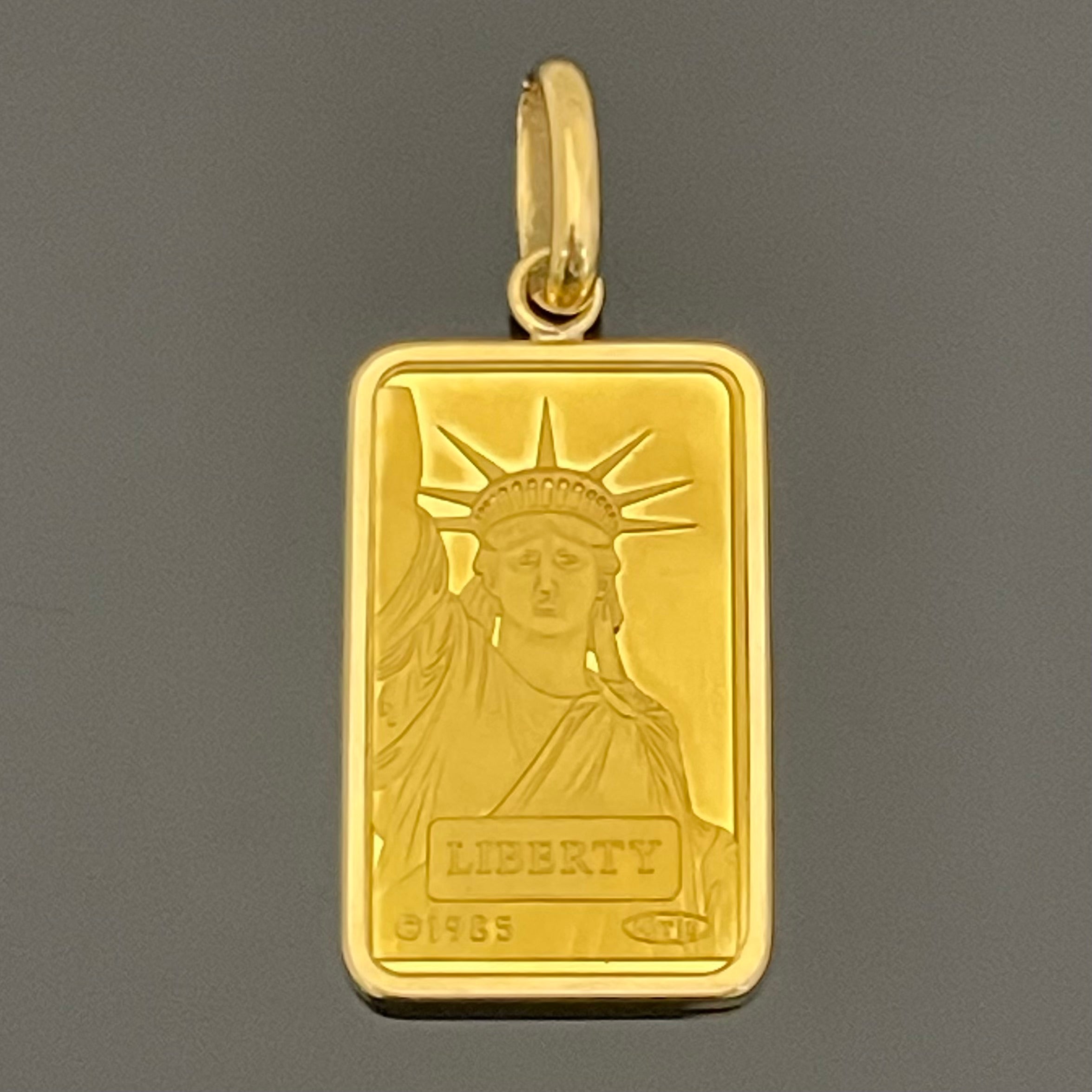 ノンブランド _純金IGペンダントトップ_総重量11.4g(純金10g+K18)_中古品