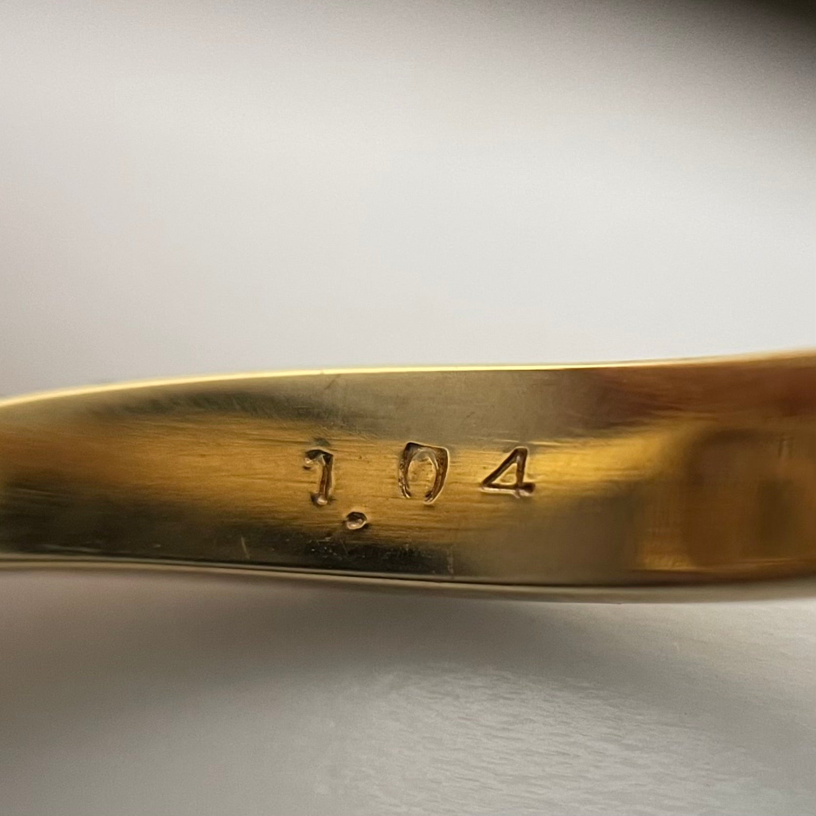 ノンブランド_K18ダイヤモンドリング_FD1.04ct/5.2g/#13_中古品
