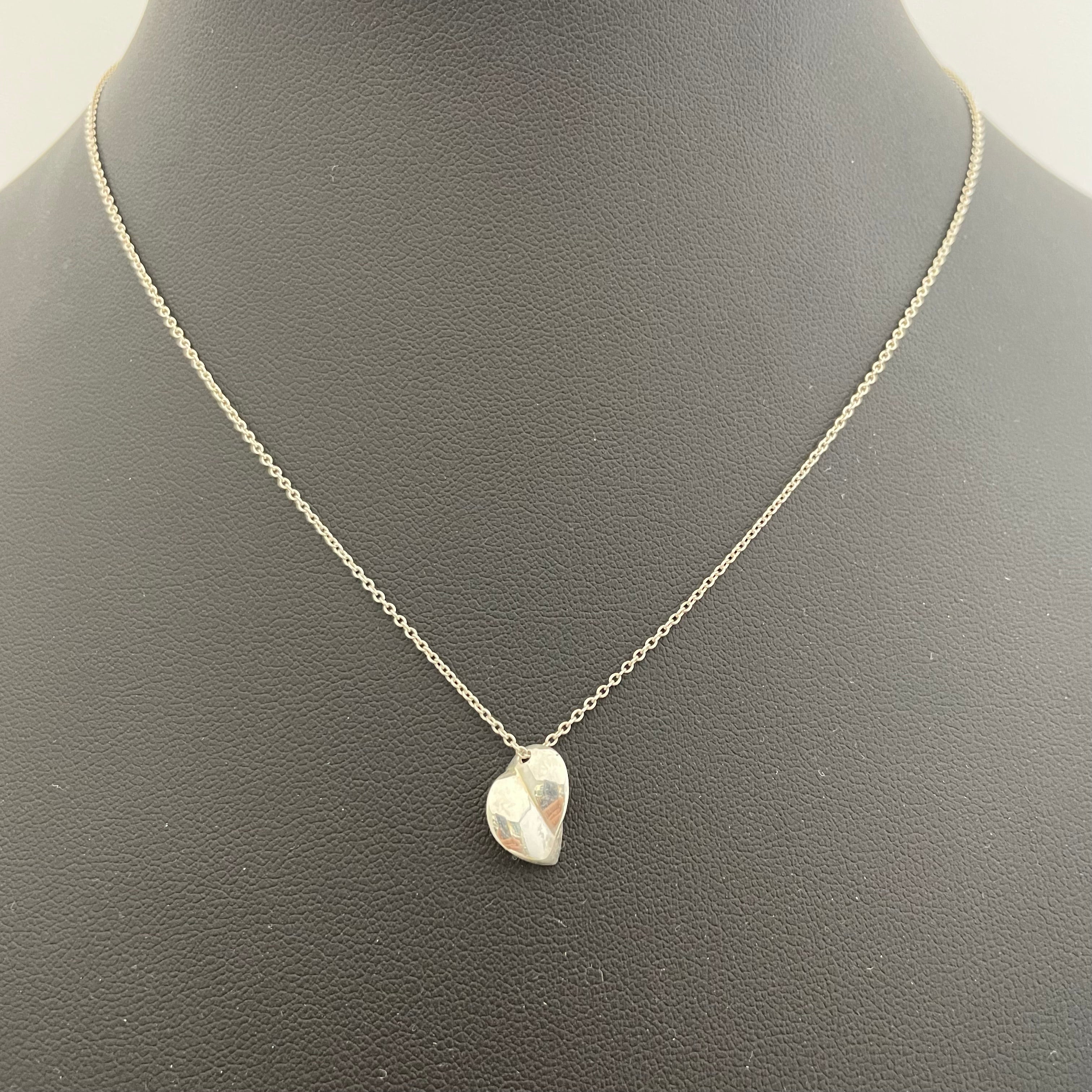 TIFFANY&Co_(ティファニー)_SV925リーフネックレス _フランクゲーリー_中古品