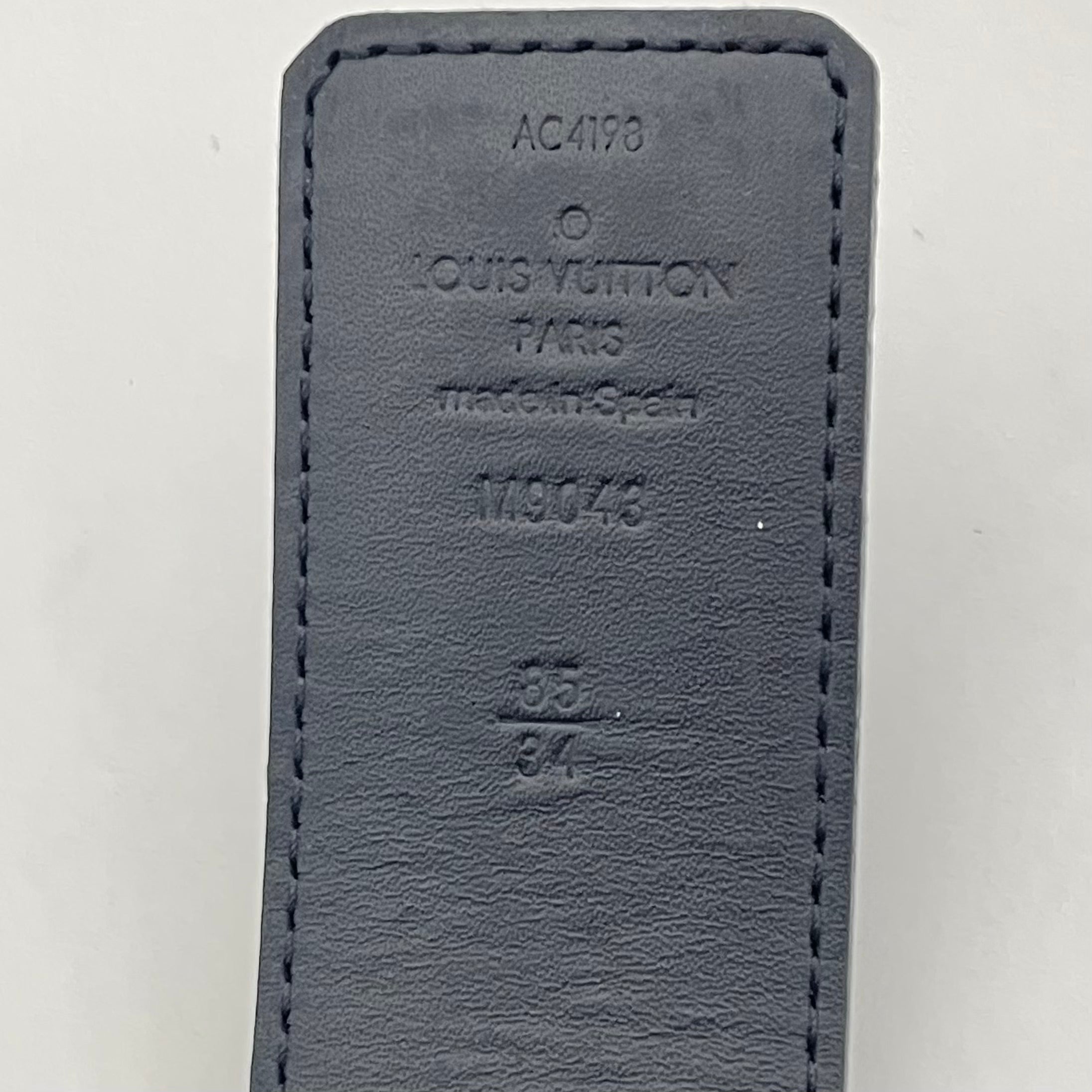 LOUIS VUITTON_(ルイヴィトン)_LV イニシャルベルト40MM _リバーシブル 85/34in M9043_中古品