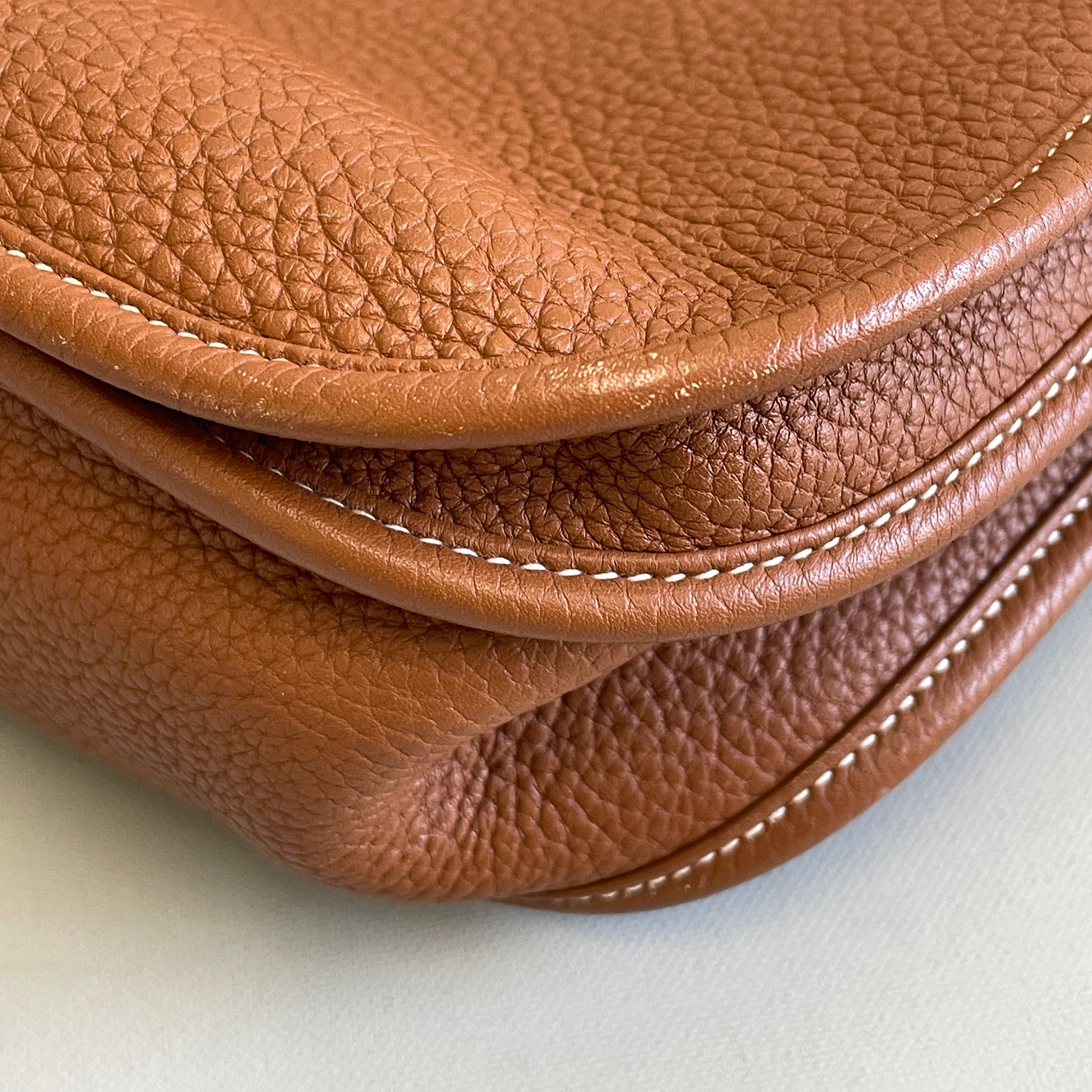 HERMES_(エルメス)_エヴリン3GM _トリヨンクレマンス _ゴールド/シルバー金具 □N刻印 _中古品