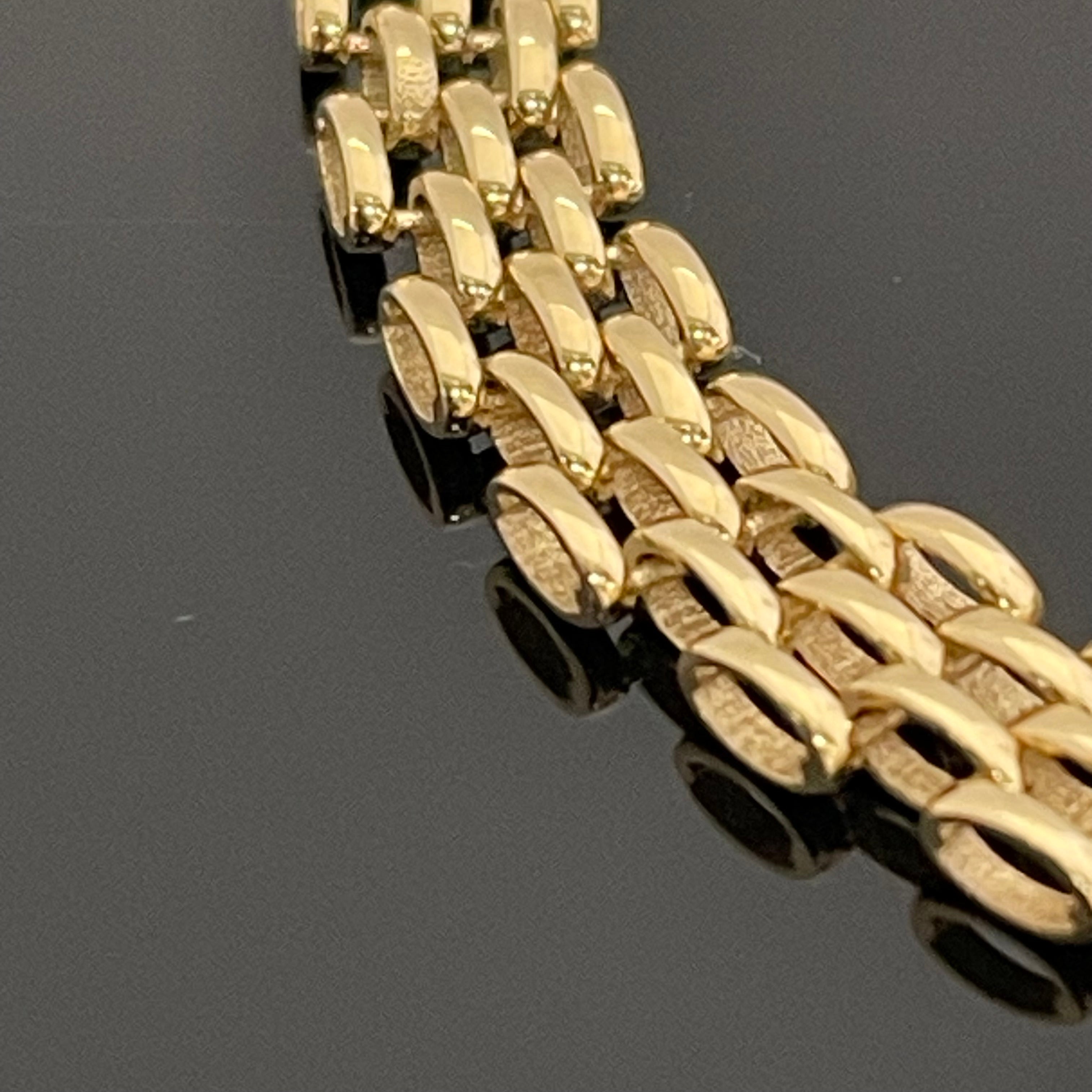 ノンブランド _K18ファッションブレス_17cm/10g _中古品