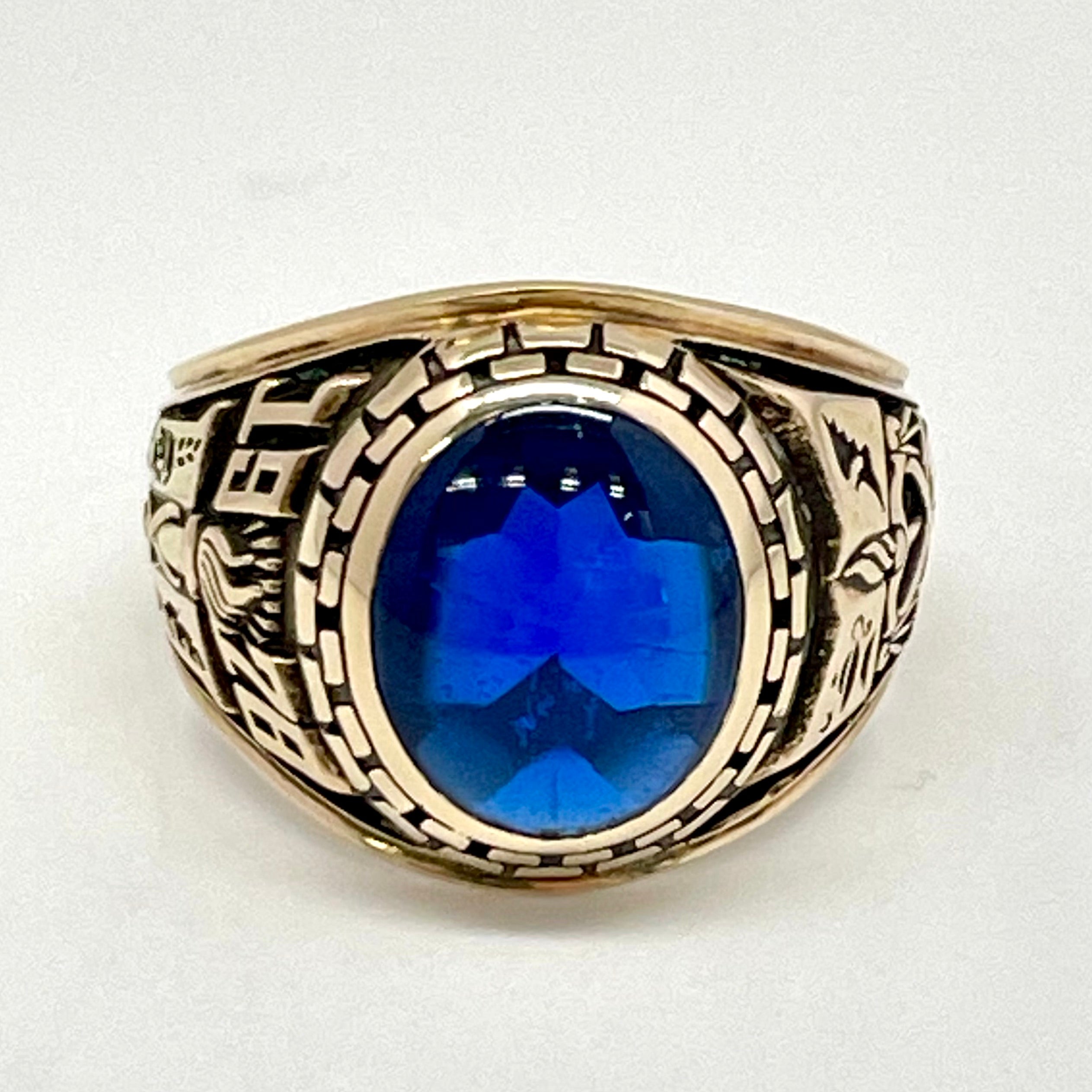 NAKAGAWA_ JOHN ROBERTS_(中川ジョンロバーツ)_10Kヴィンテージカレッジリング_ 中古品