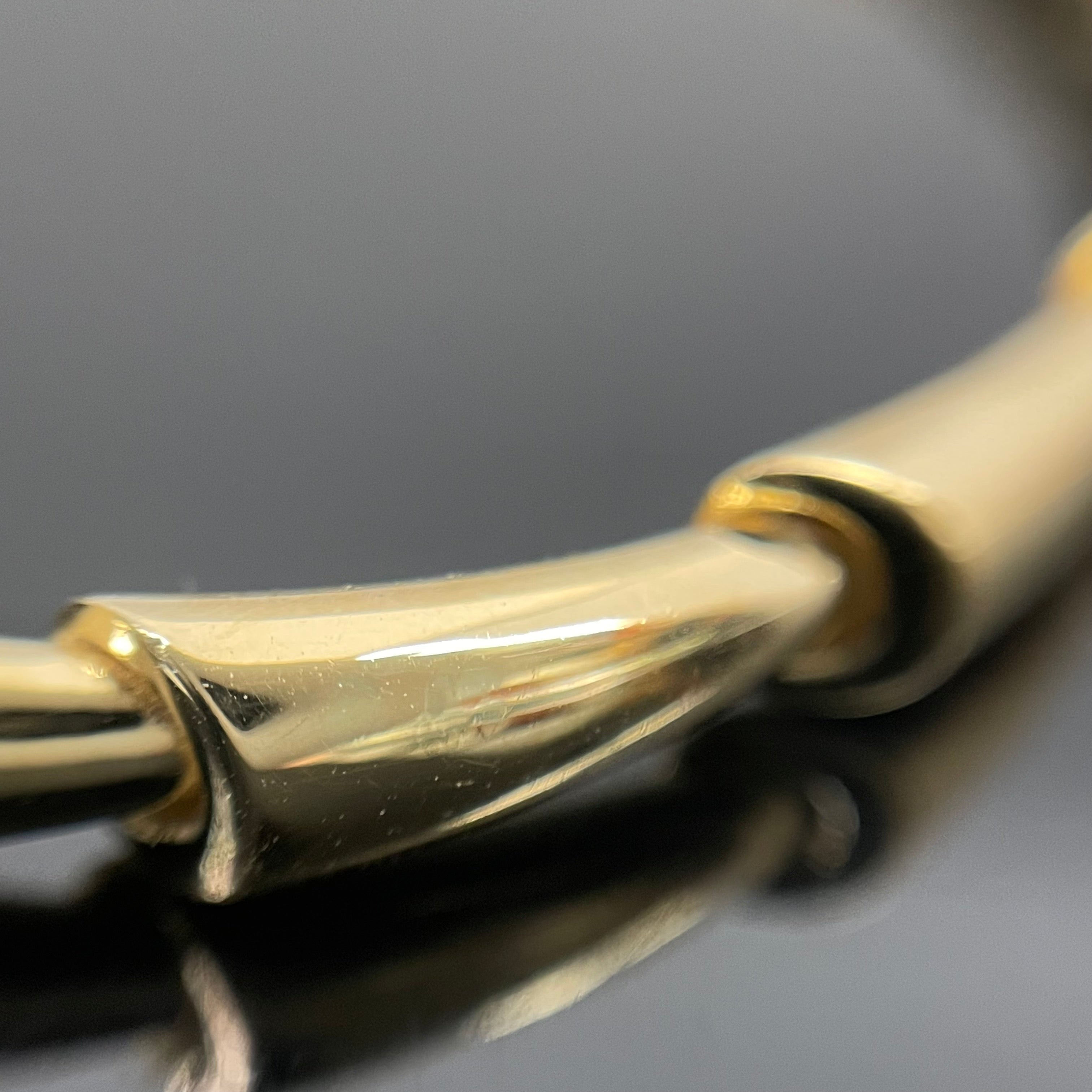 ノンブランド _K18バングル _17cm/9.7g _中古品