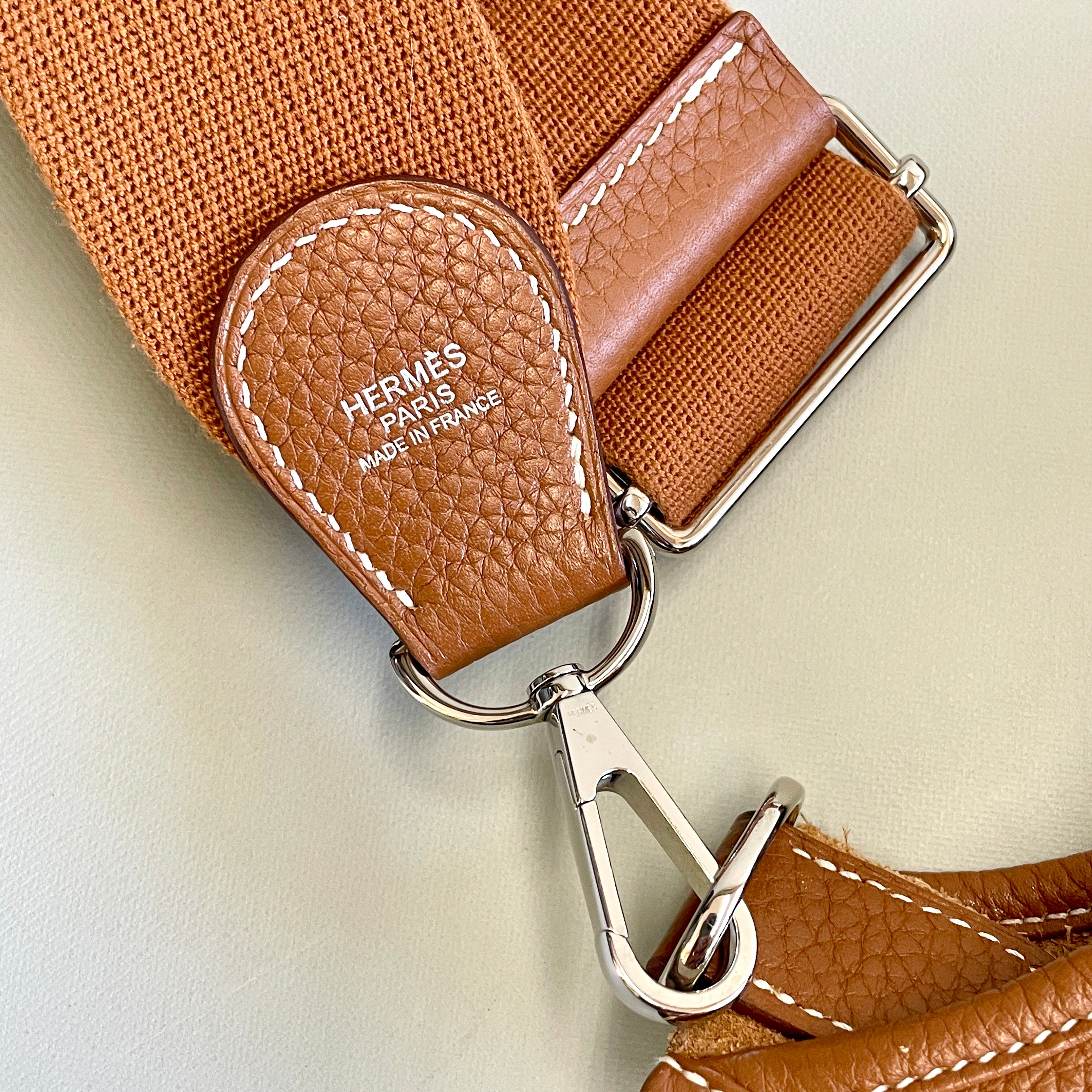 HERMES_(エルメス)_エヴリン3GM _トリヨンクレマンス _ゴールド/シルバー金具 □N刻印 _中古品