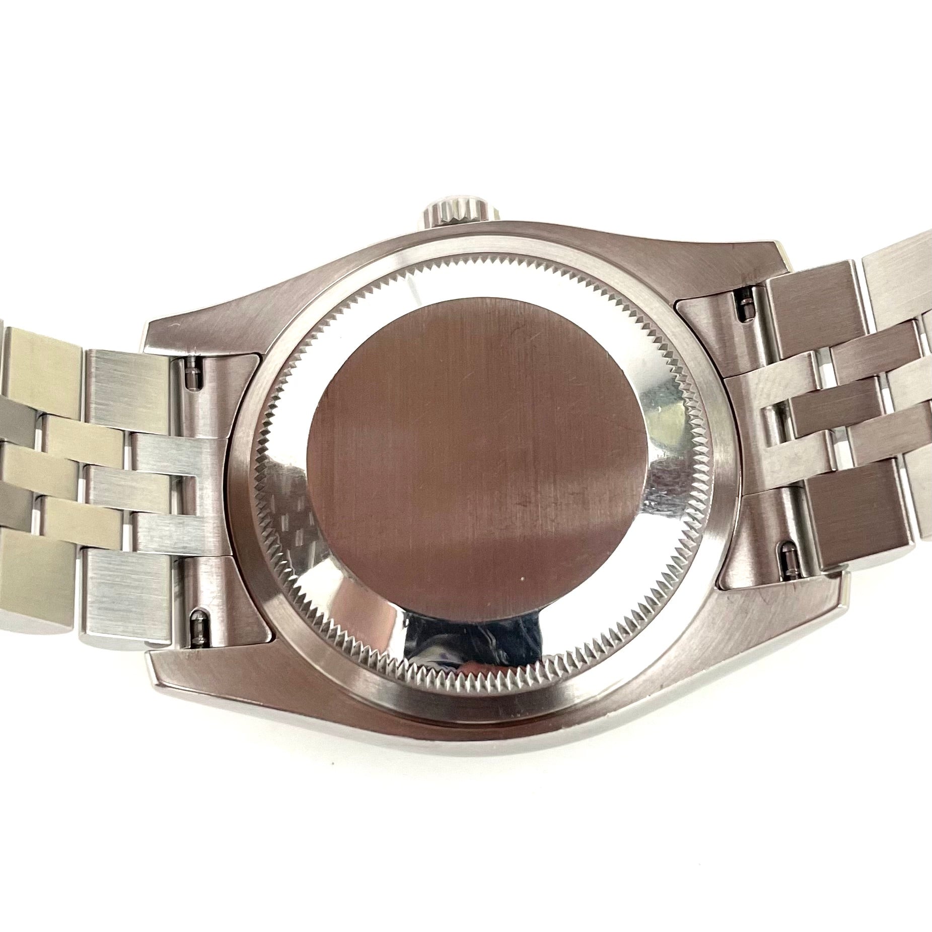 【送料無料】_ ROLEX_(ロレックス)_デイトジャスト _116200ブラックローマン_ ジュビリーブレス_中古品