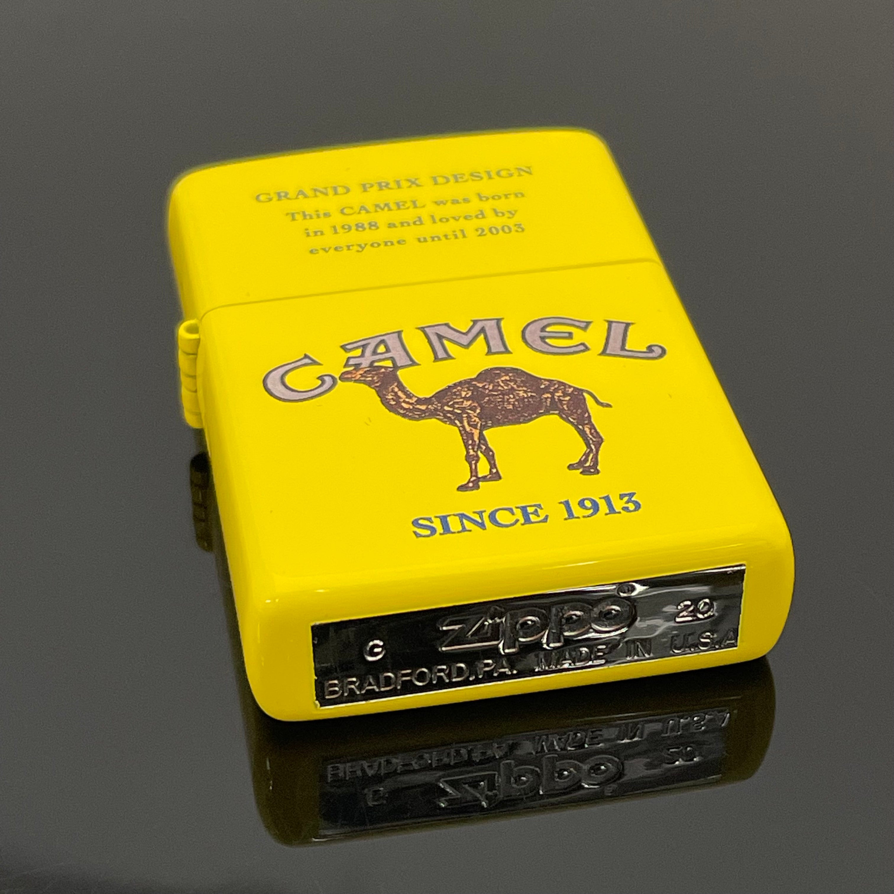 【送料無料】_ Zippo_(ジッポ)_オイルライター _CAMEL限定モデル_未使用品