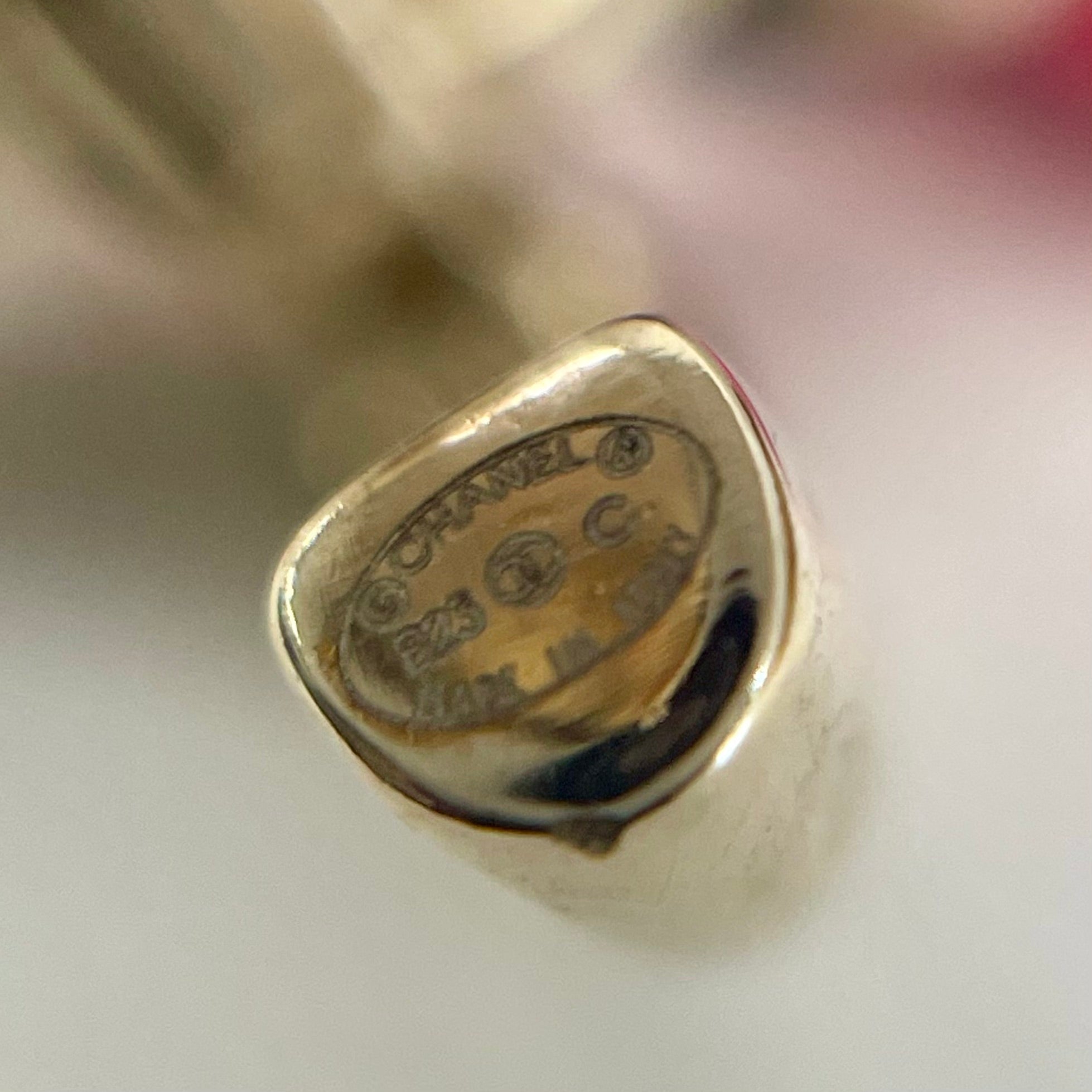 【送料無料】_ CHANEL_(シャネル)_B23C _ココマーク マトラッセ _バッグモチーフ ピアス _中古品
